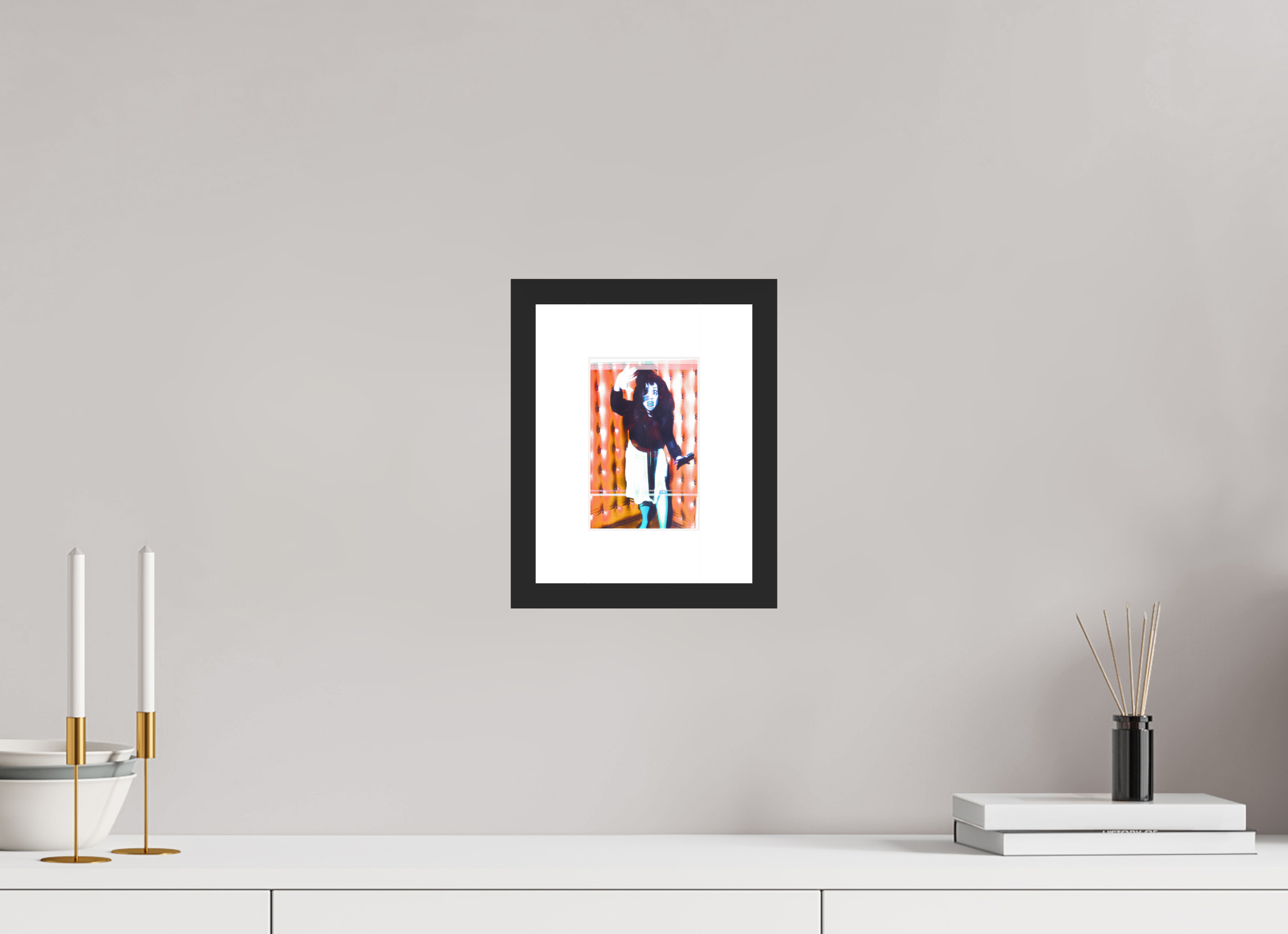 4 x 6.1″, Fuji Crystal Archive Print Framed (Black) Chorophobia