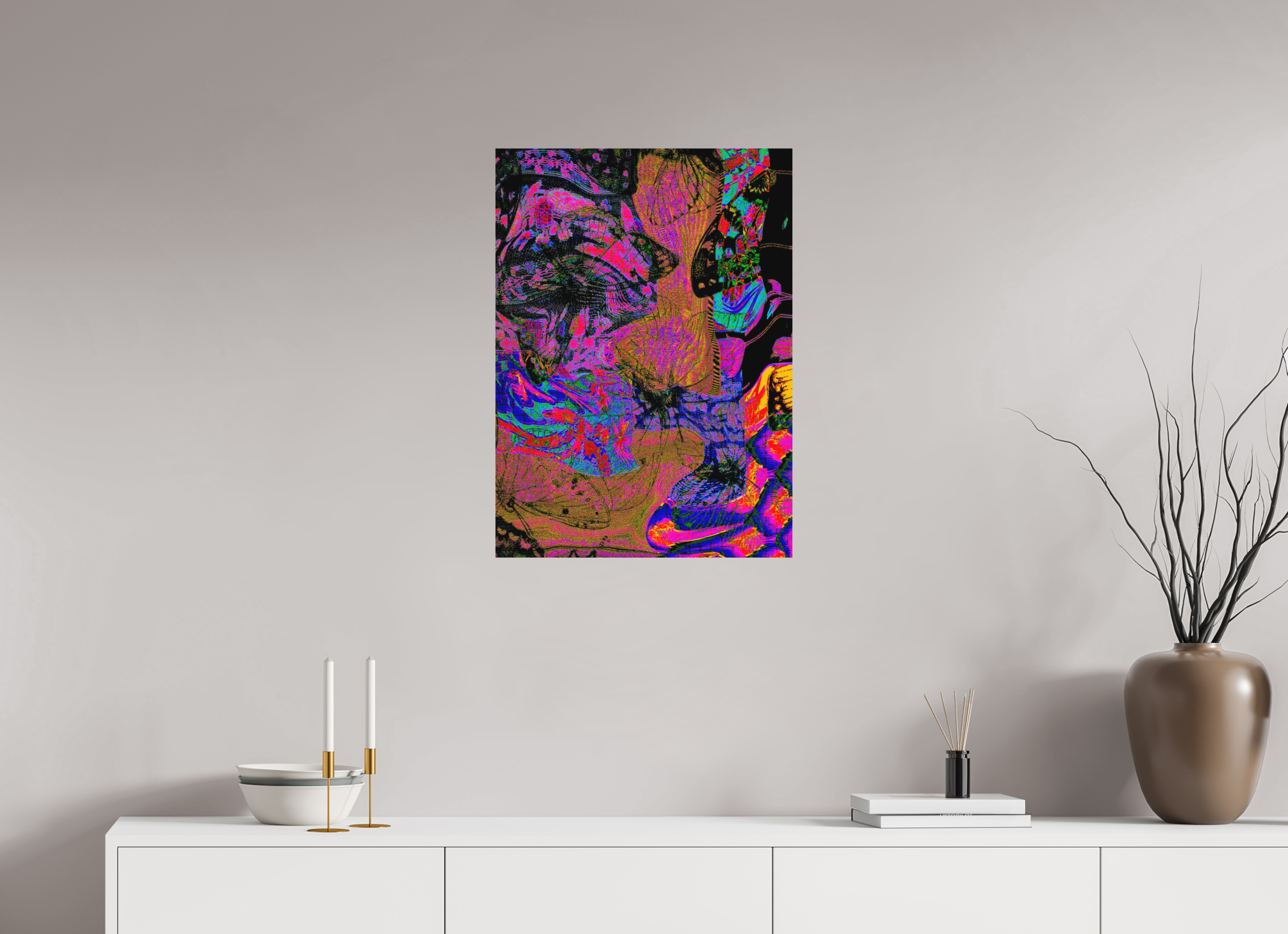 20 x 27.6″, Direct Print on Forex Spencer's At The Mall