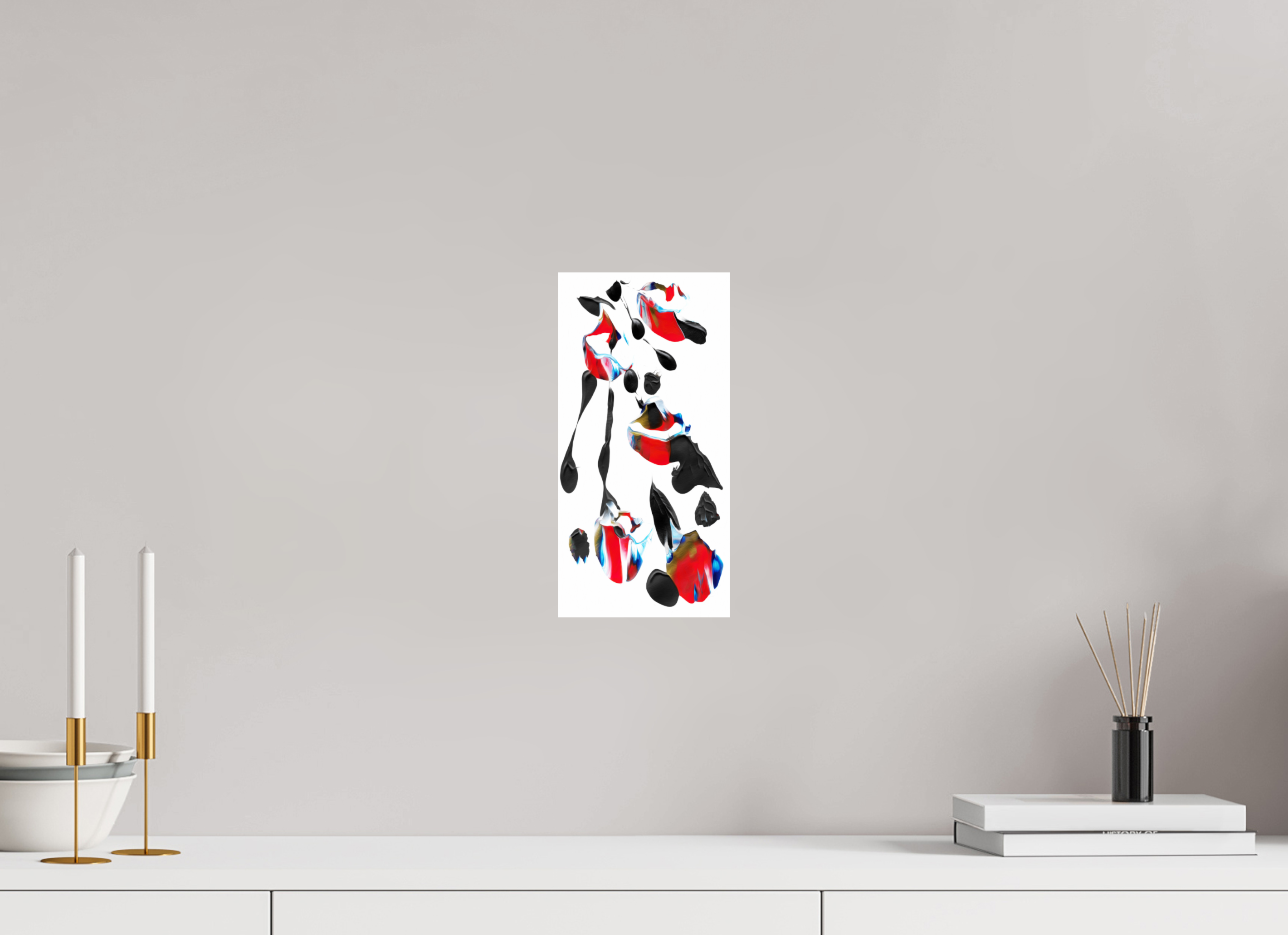 6 x 12″, Fine Art Print Liquified Bouquet