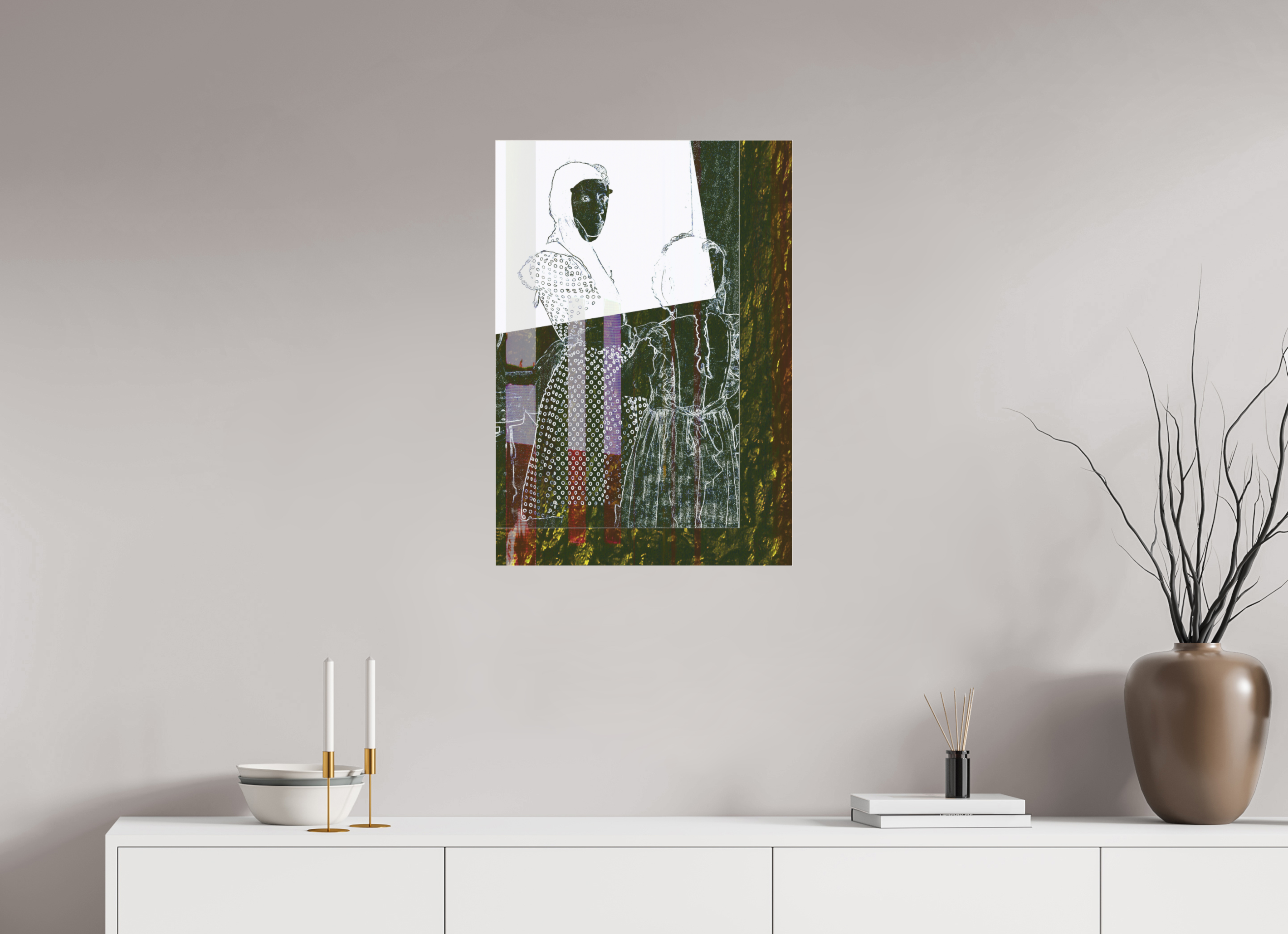 20 x 28.7″, Photo Print Under Acrylic Glass Motherly