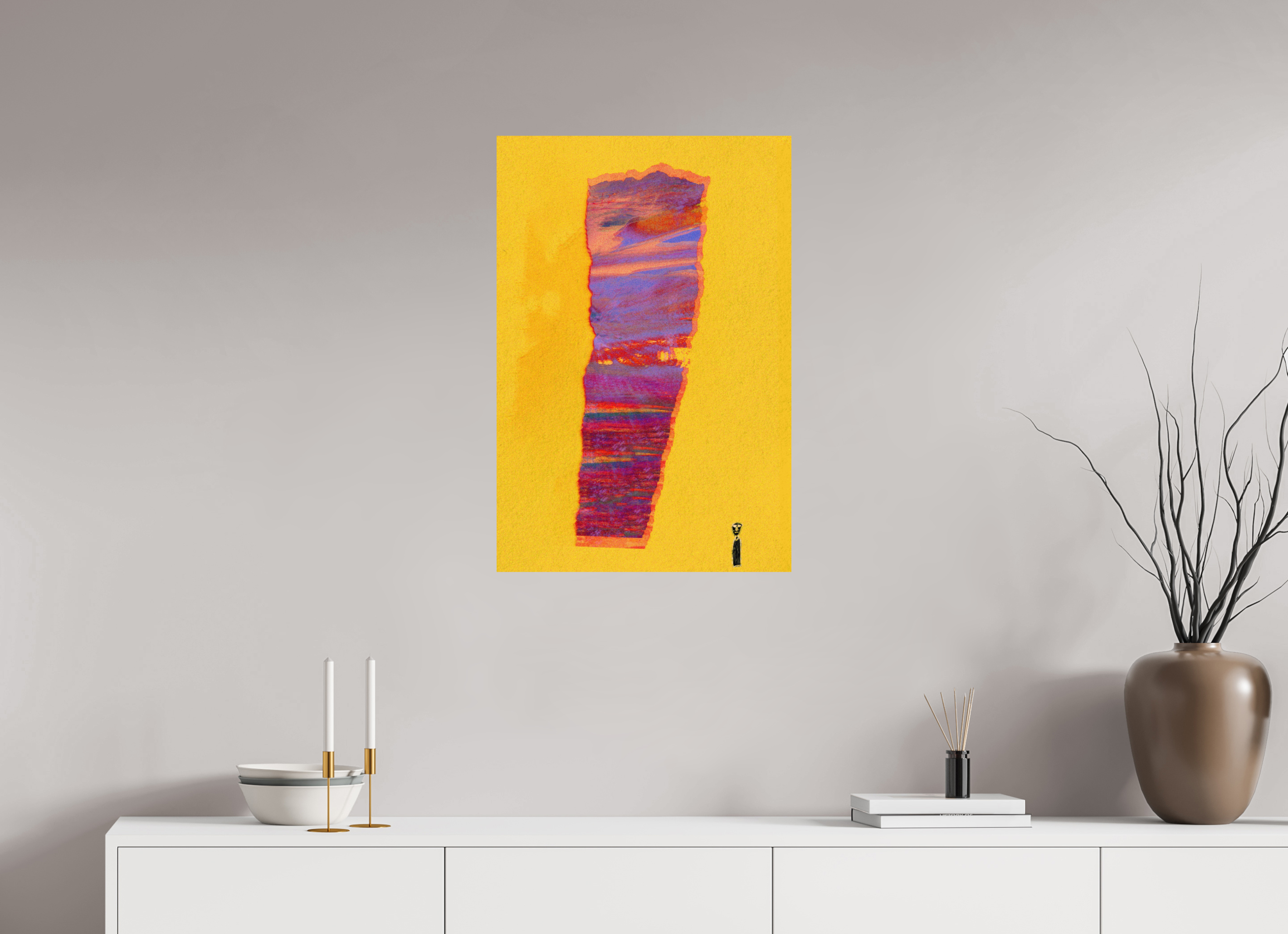 20 x 29.6″, Fine Art Print Torn
