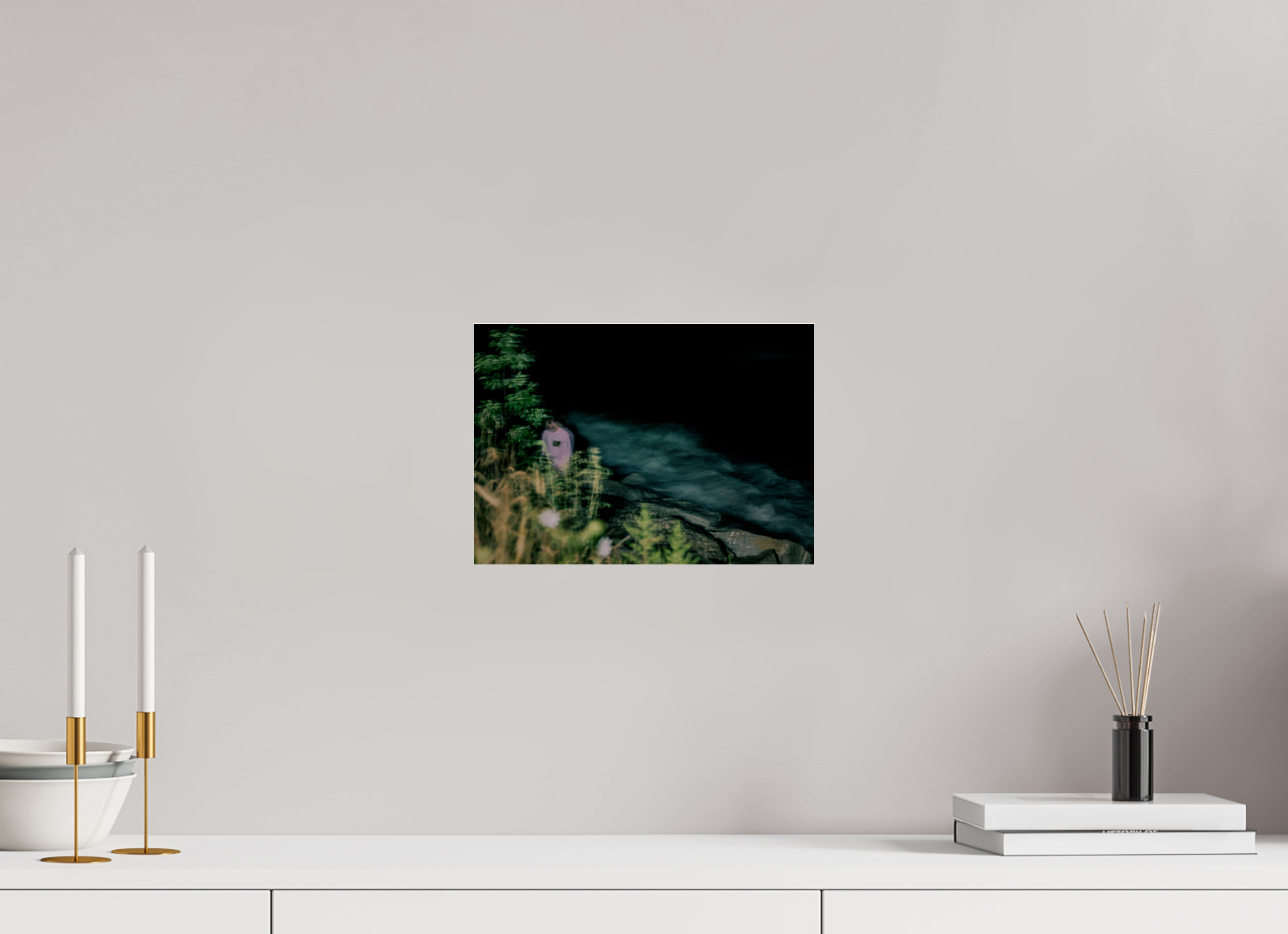 ISO A4 (29,7 x 21 cm), Photo Print Under Acrylic Glass Conjuring