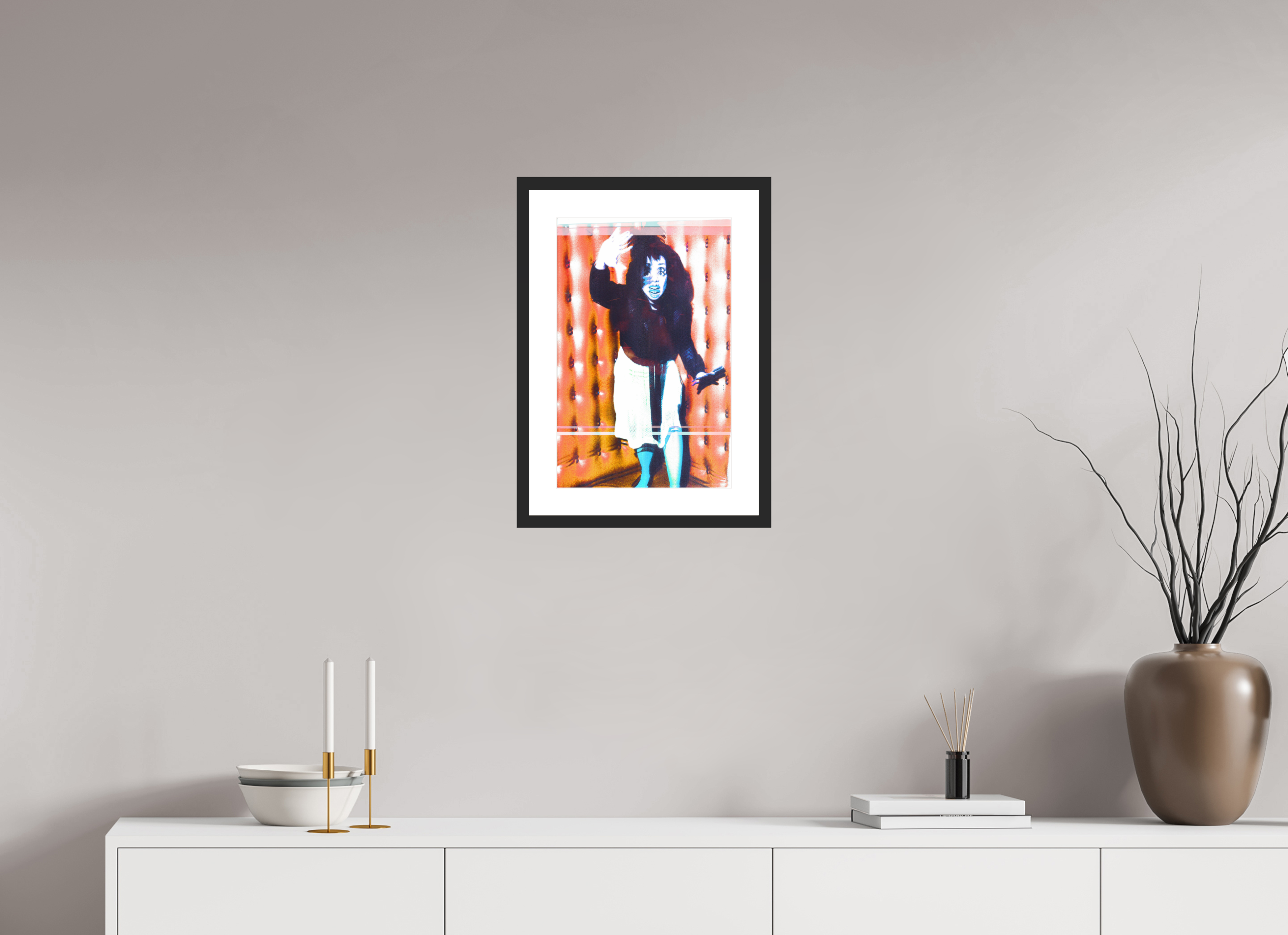 12 x 18.4″, Fuji Crystal Archive Print Framed (Black) Chorophobia