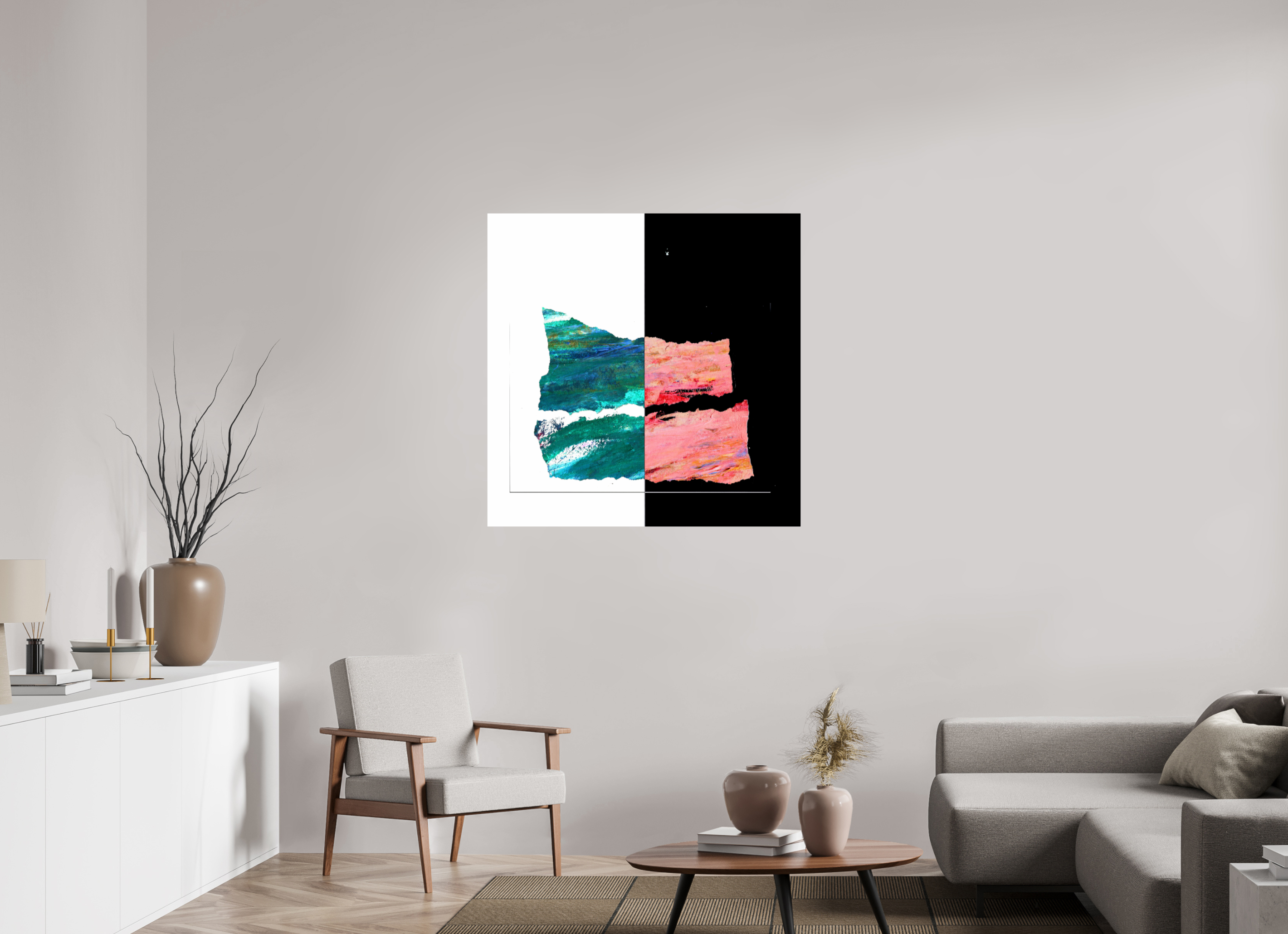 40 x 40″, Fine Art Print Two Sides