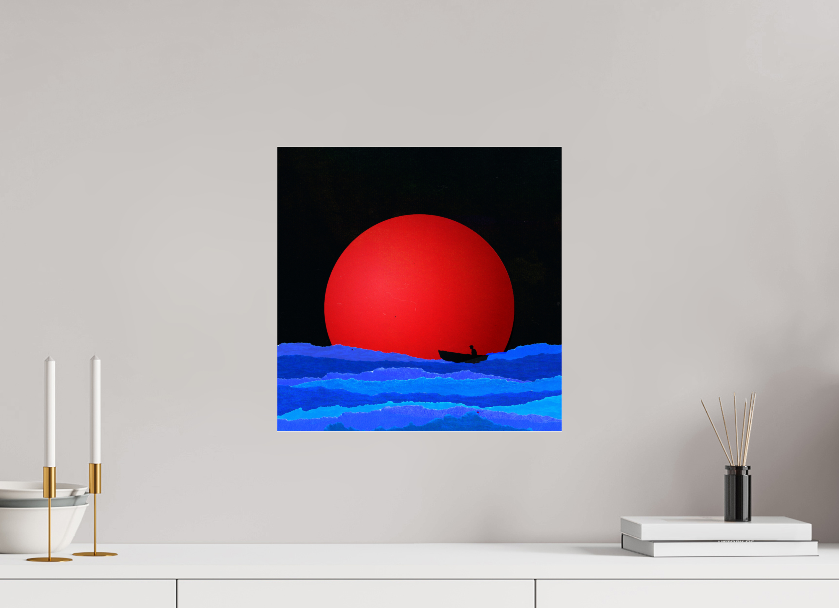 15 x 15″, Photo Print Under Acrylic Glass Hope!