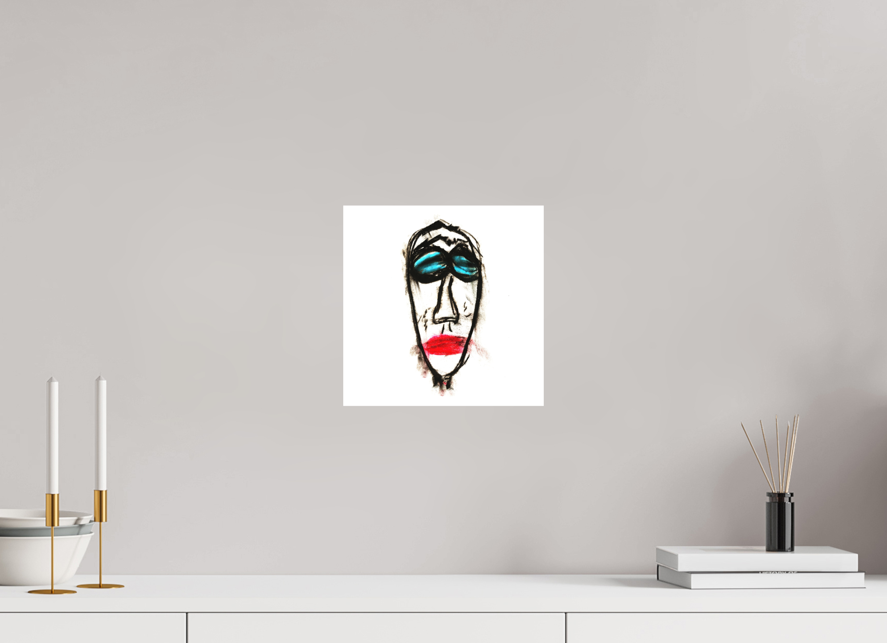 10 x 10″, Aluminum Dibond Mr. Everybody