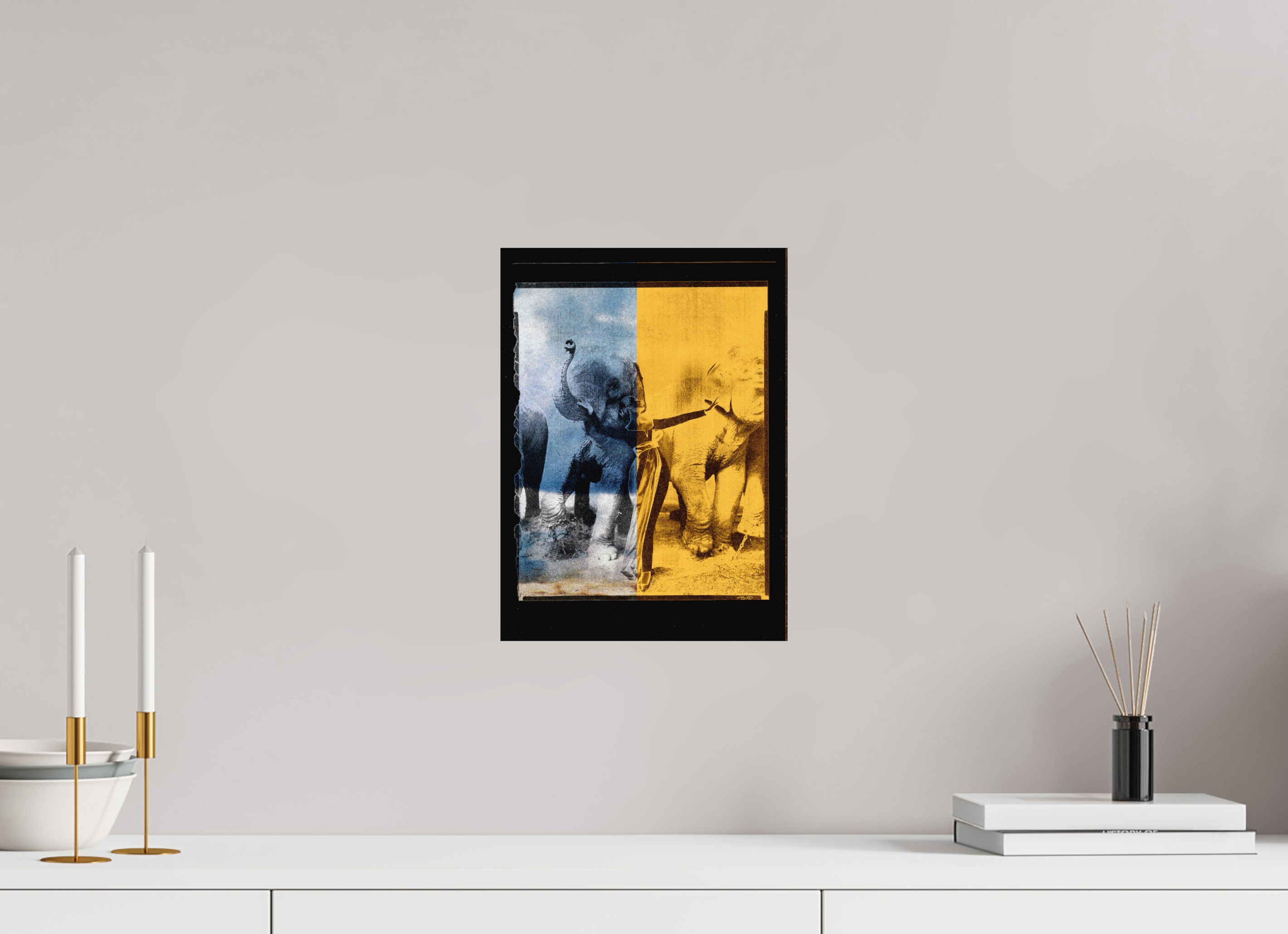 10 x 13.7″, Fine Art Print Tusko