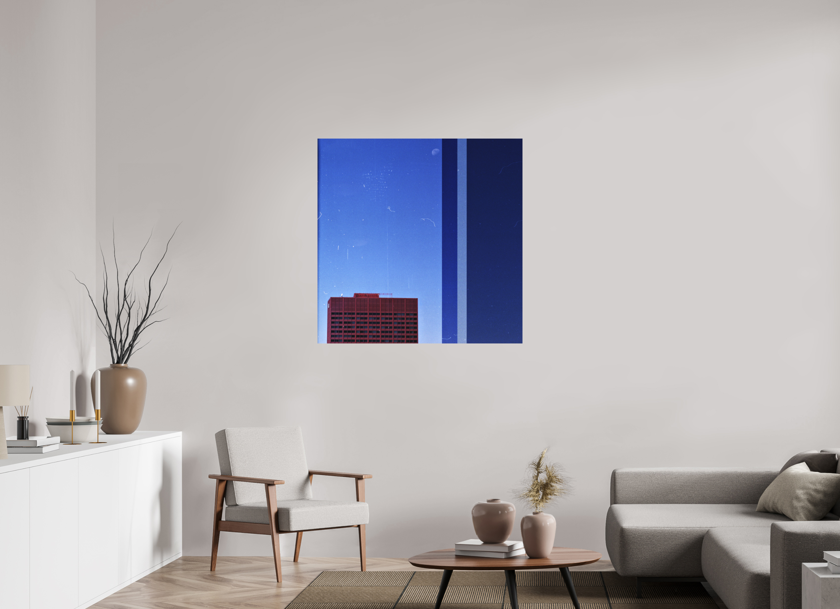 40 x 40″, Direct Print on Forex Falling Asleep