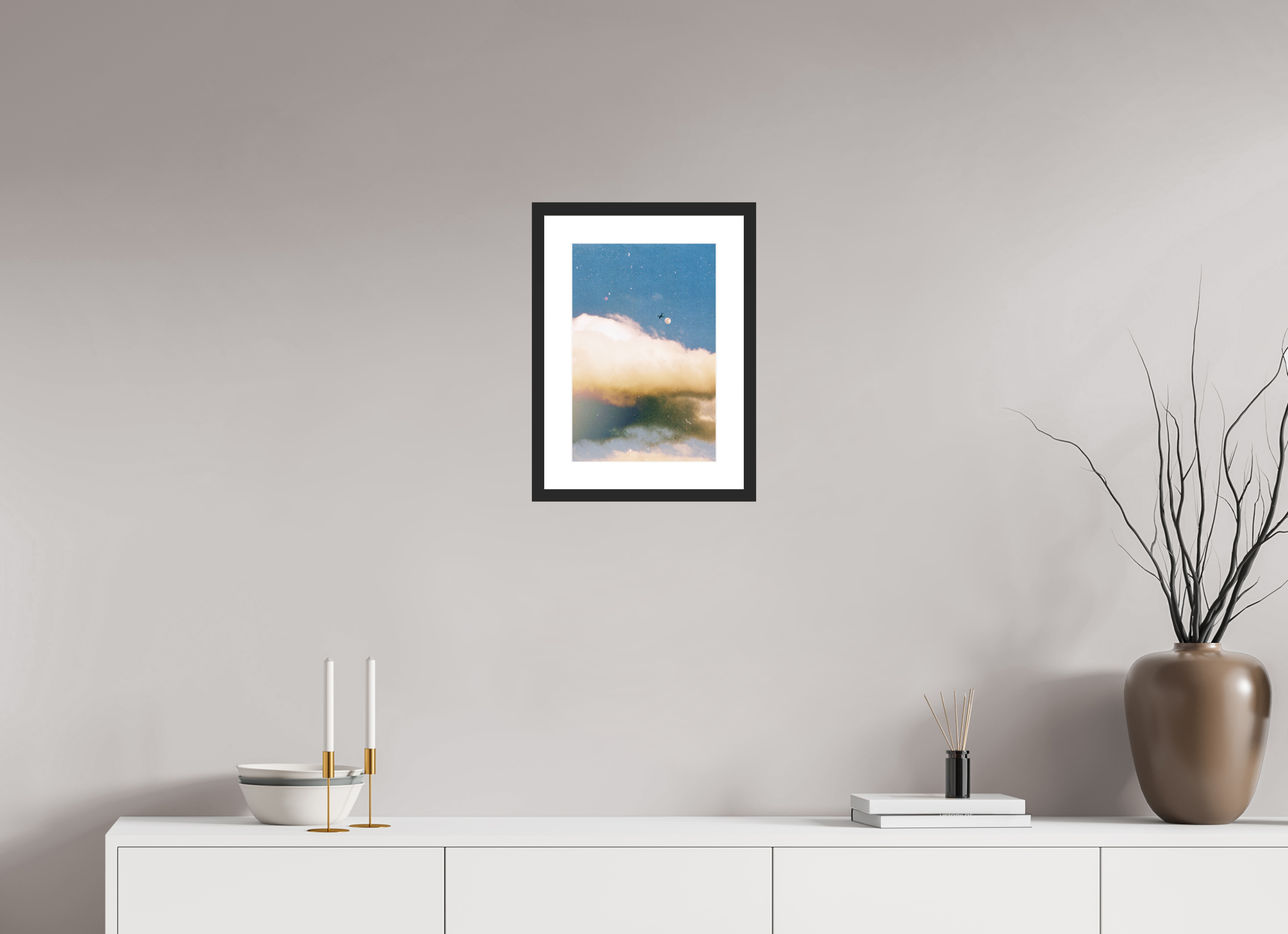 10 x 15″, Framed #1 Flying