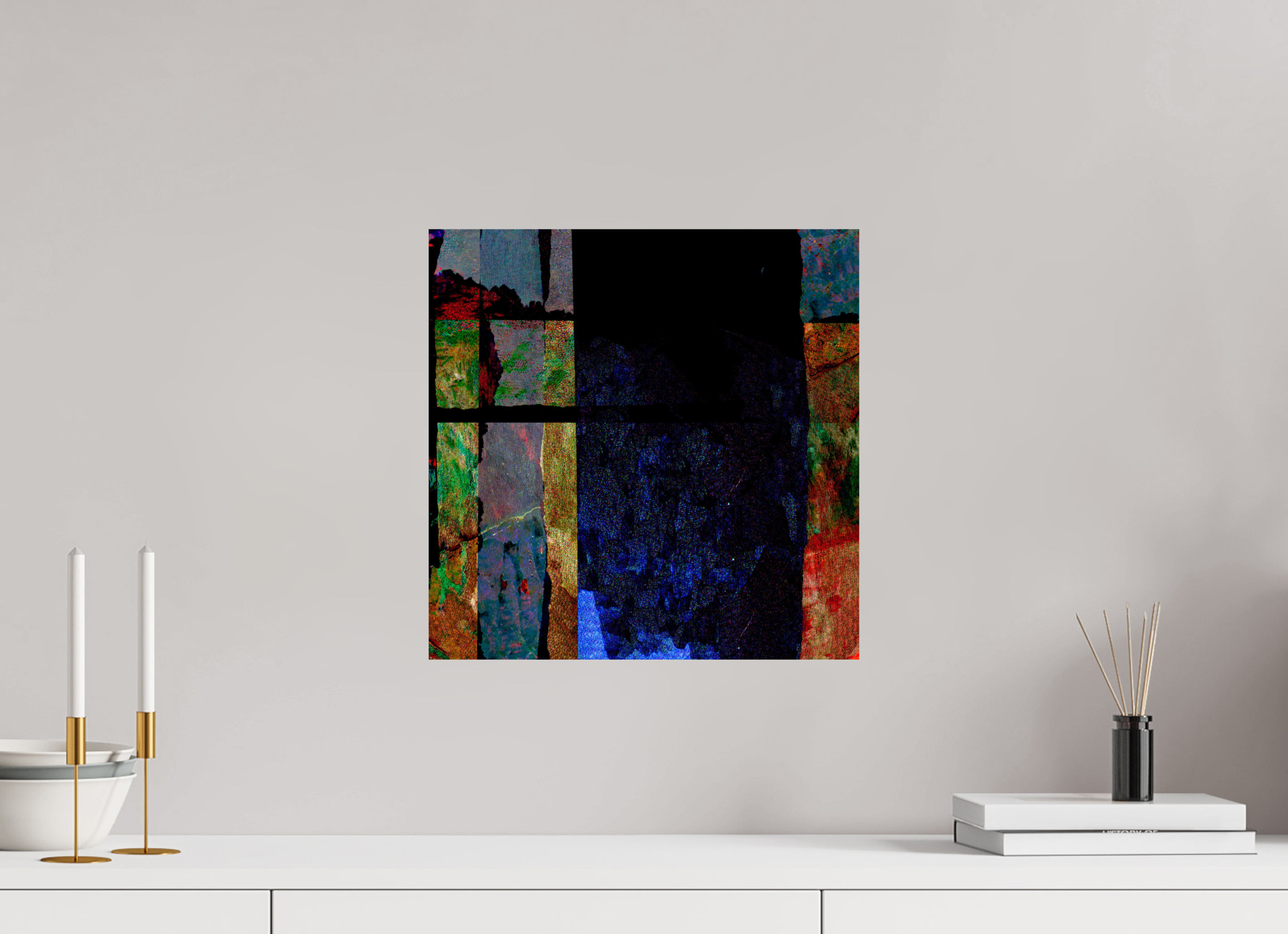 15 x 15″, Fine Art Print Earth