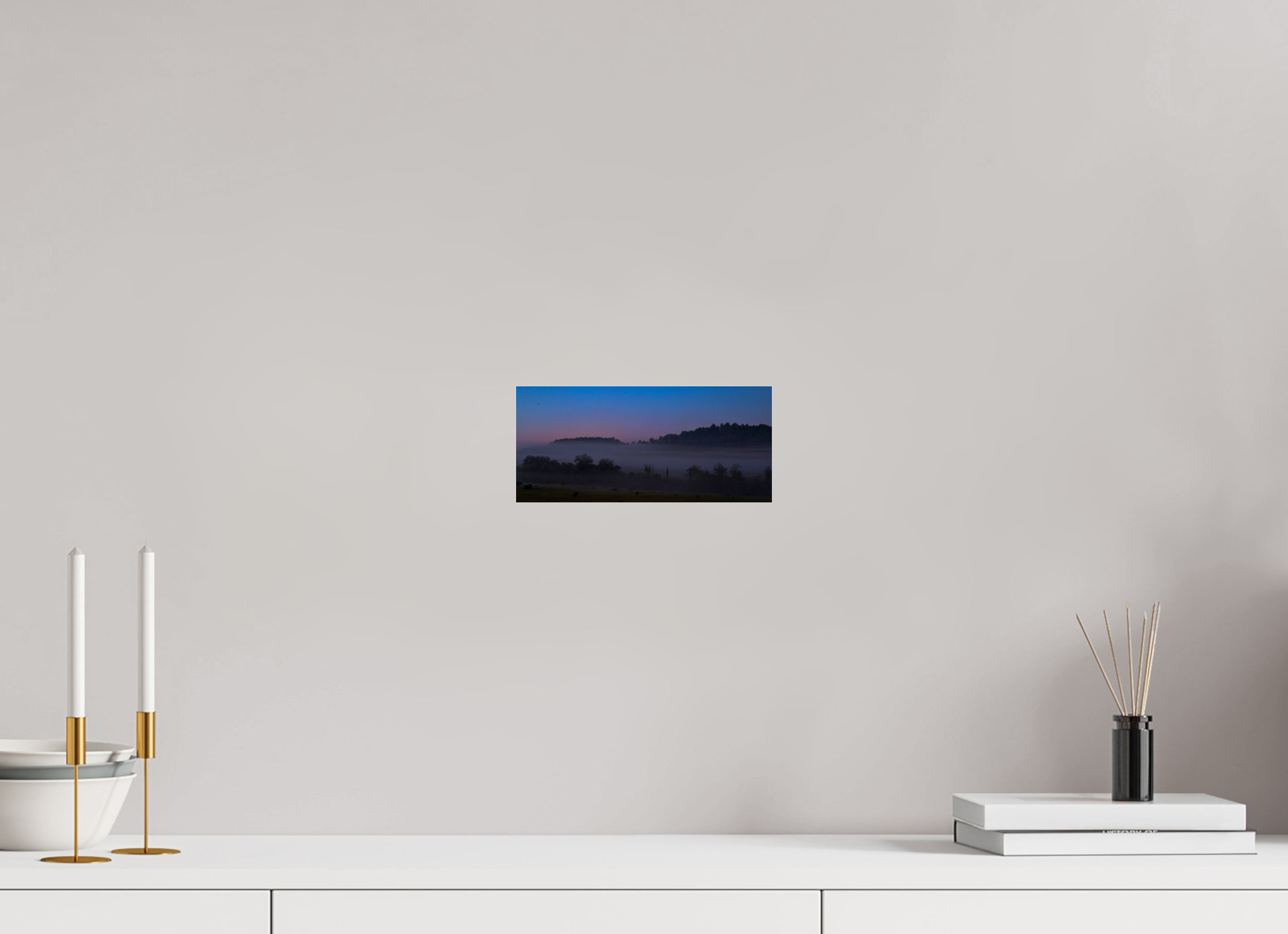 8.9 x 4″, Photo Print Under Acrylic Glass Somewhere In Ohio