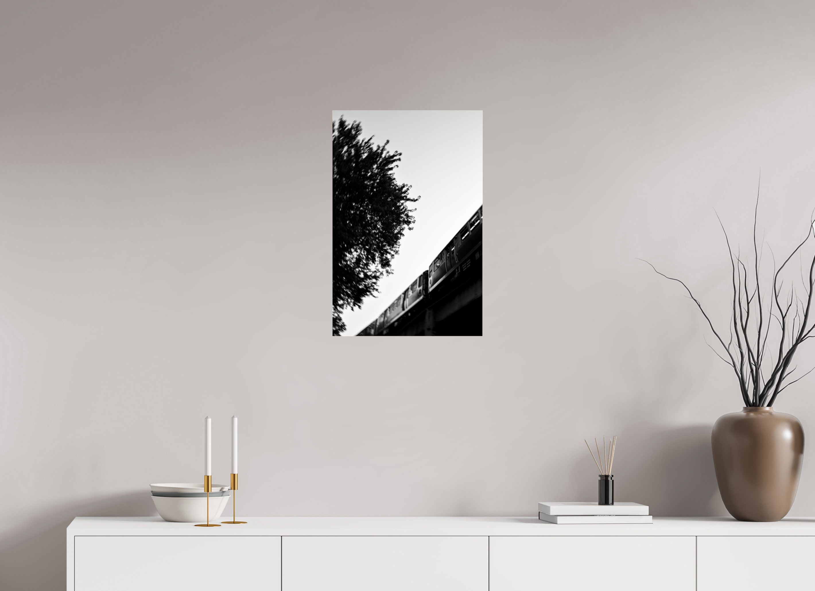16 x 24″, Photo Print Under Acrylic Glass Transit