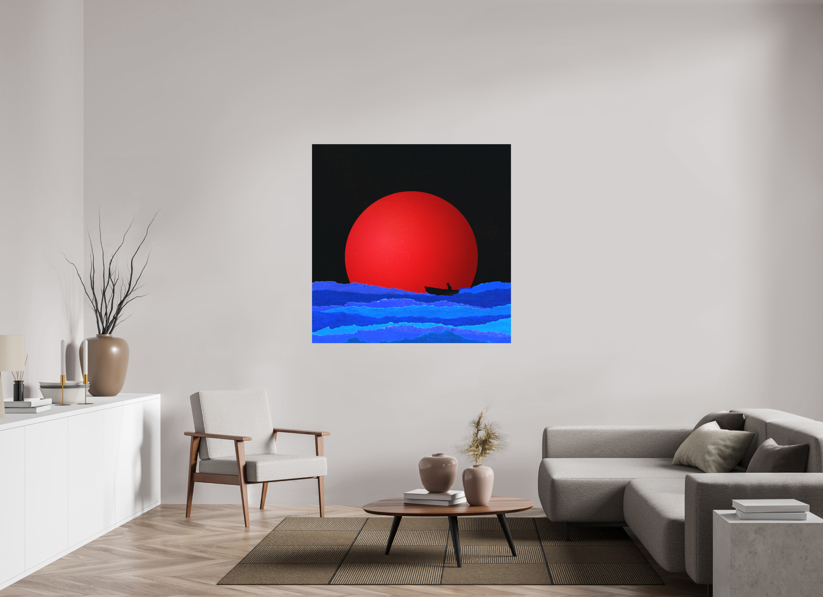 50 x 50″, Direct Print on Forex Hope!