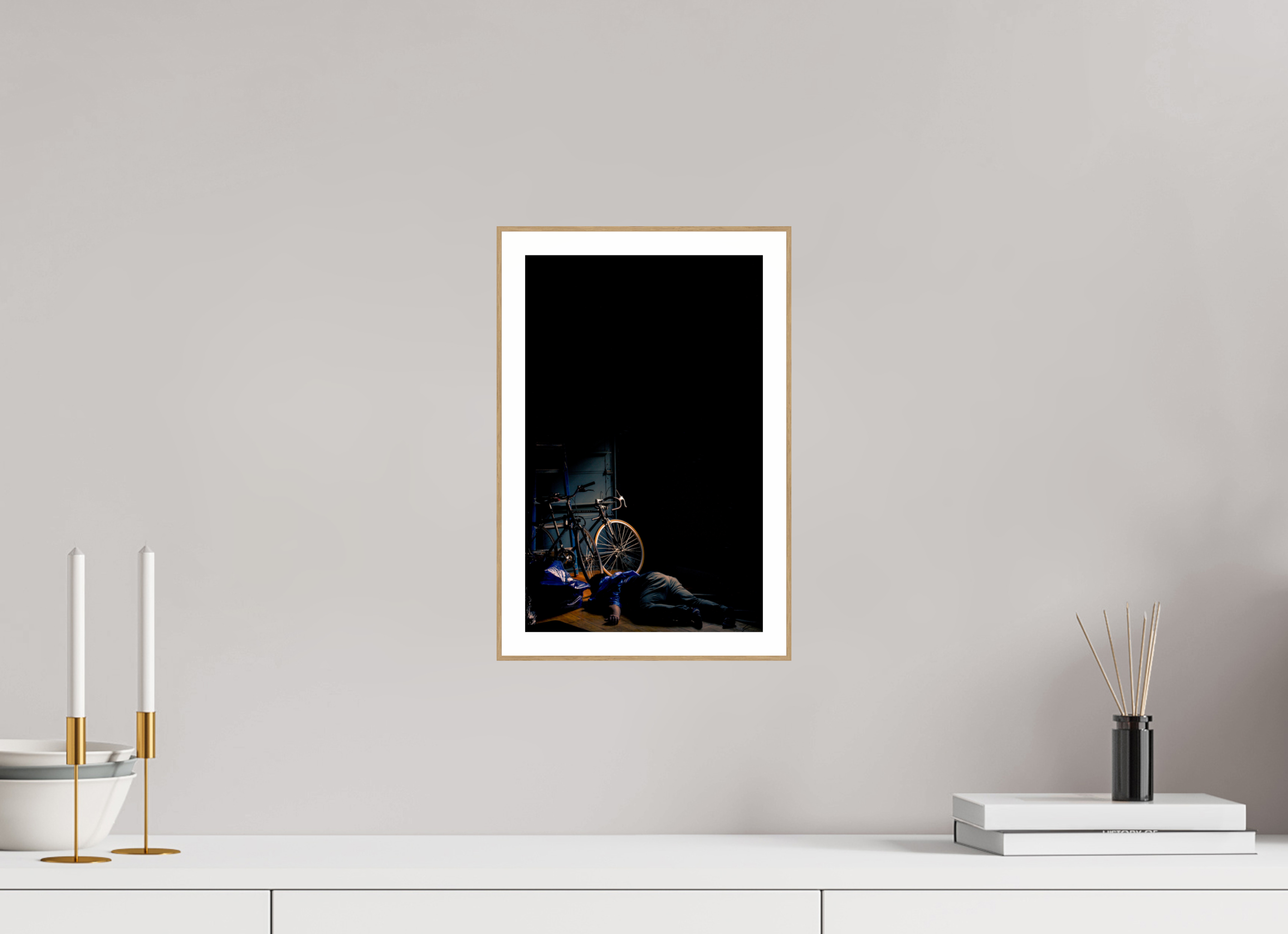 8 x 12.7″, Solid Wood ArtBox (Oak) Tired