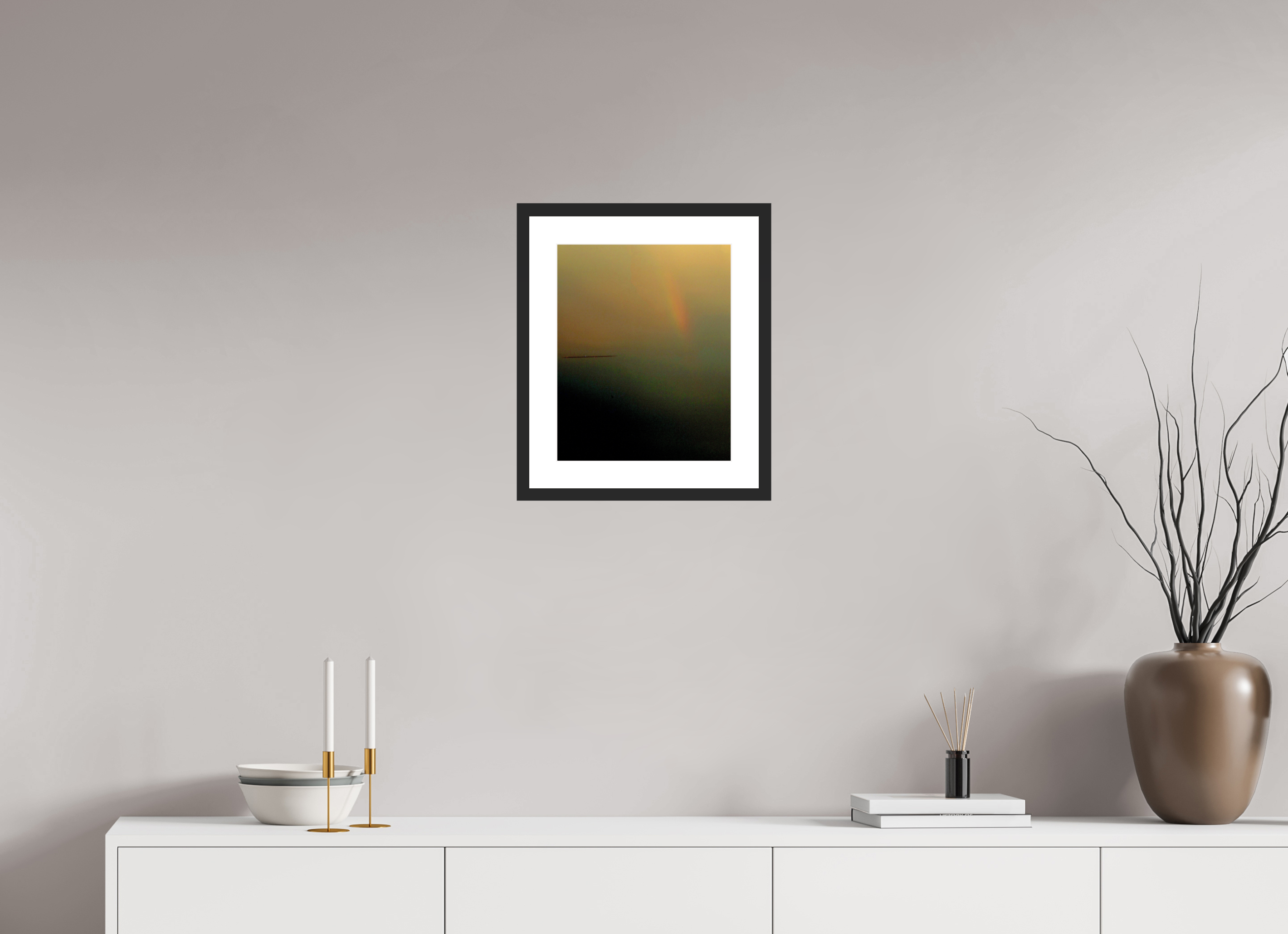 12 x 14.9″, Fuji Crystal Archive Print Framed (Black) Unidentified