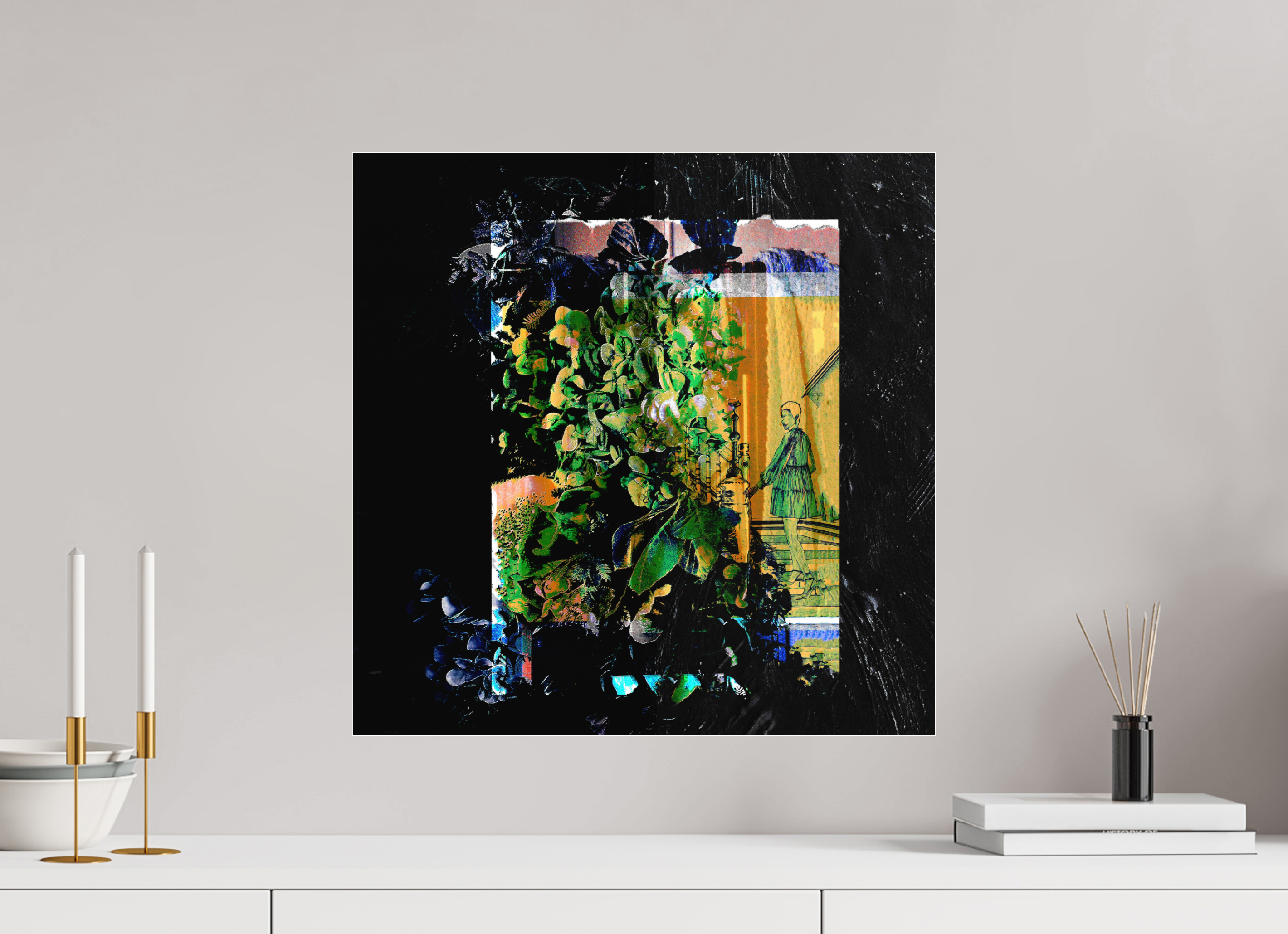 20 x 20″, Photo Print Under Acrylic Glass Imposter Syndrome