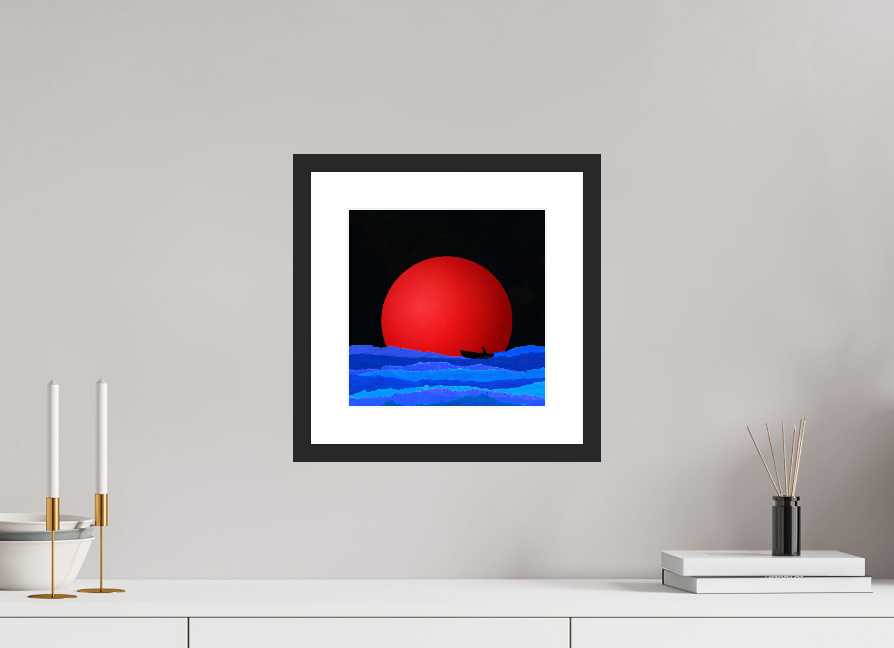 10 x 10″, Framed #1 Hope!