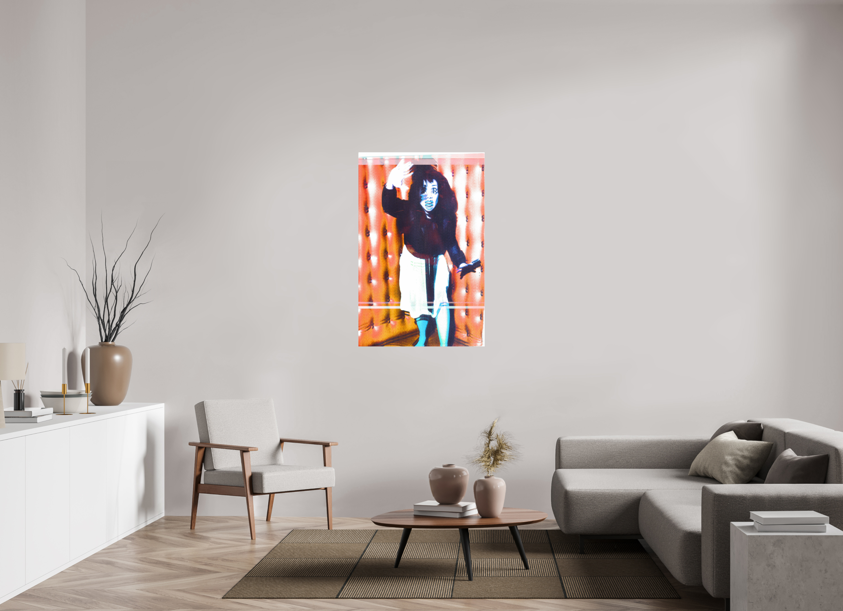 31 x 47.6″, Photo Print Under Acrylic Glass Chorophobia
