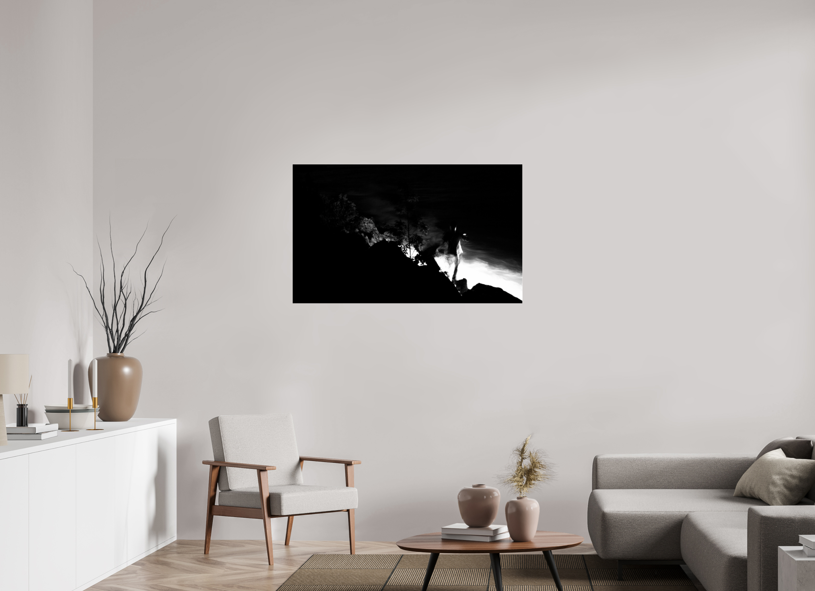 46.2 x 28″, Photo Print Under Acrylic Glass Some Kind Of Spirit World