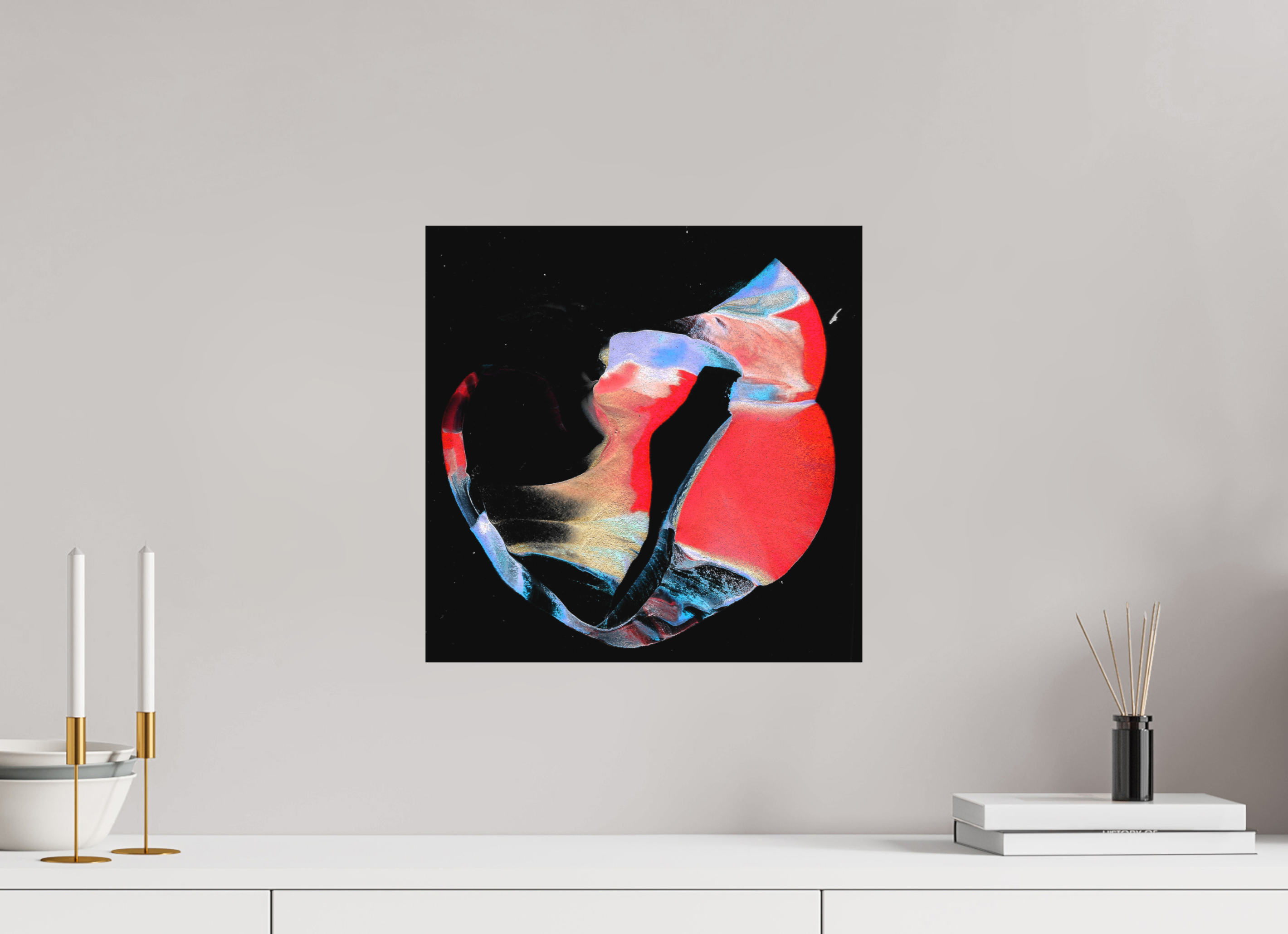 15 x 15″, Direct Print on Forex Sands Of Times