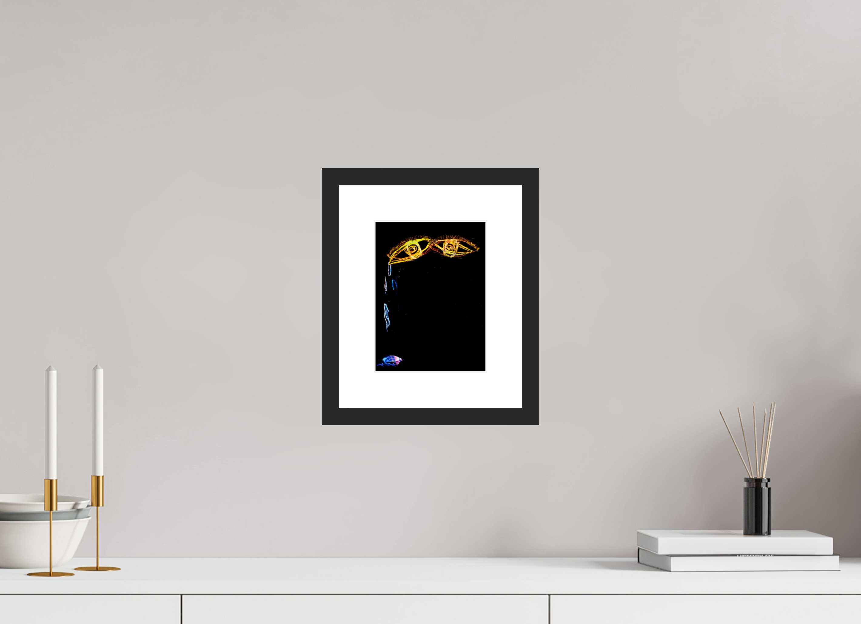 6 x 8″, Fuji Crystal Archive Print Framed (Black) Taking