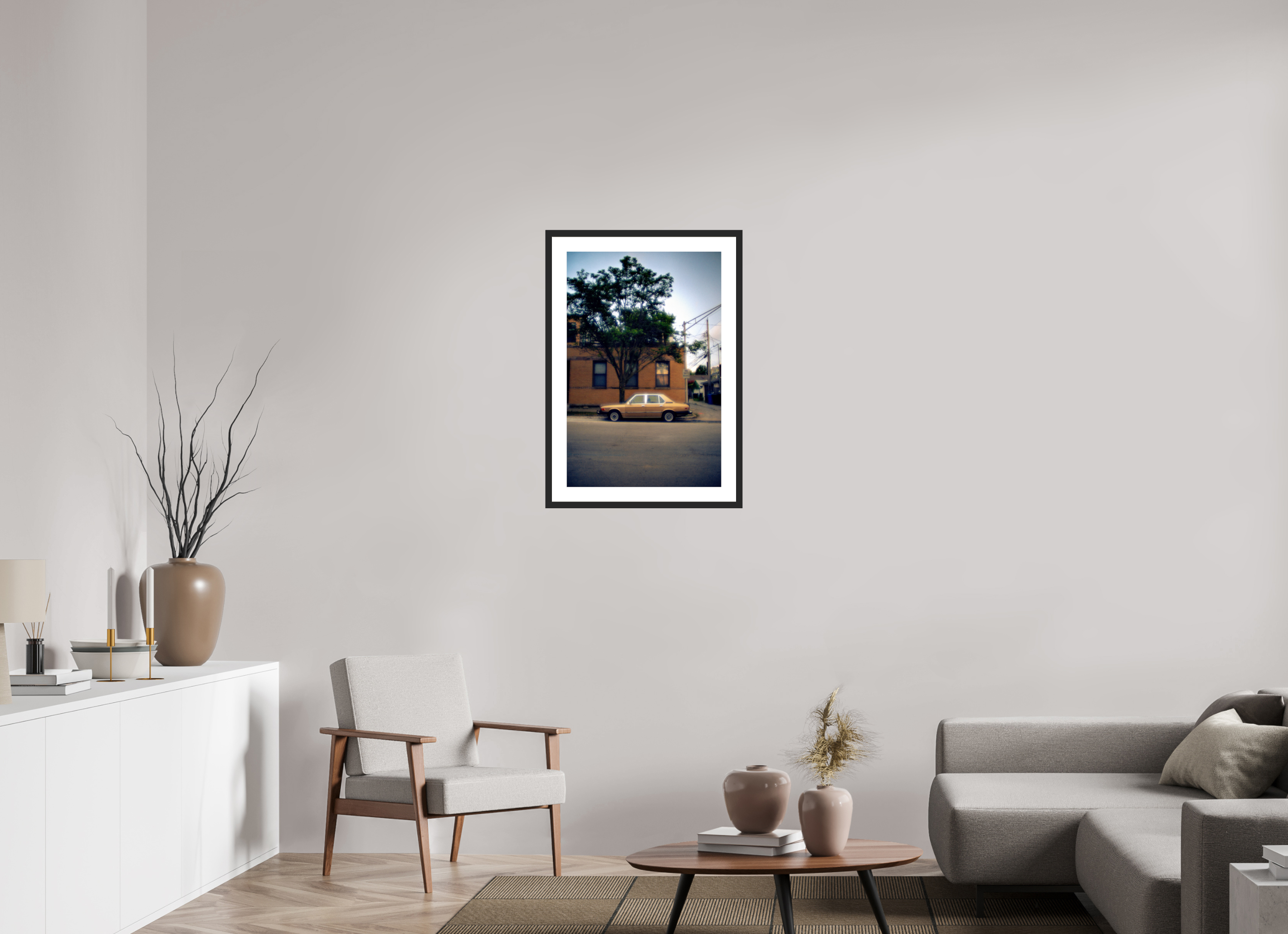 20 x 30.3″, Fuji Crystal Archive Print Framed (Black) Golden Glow