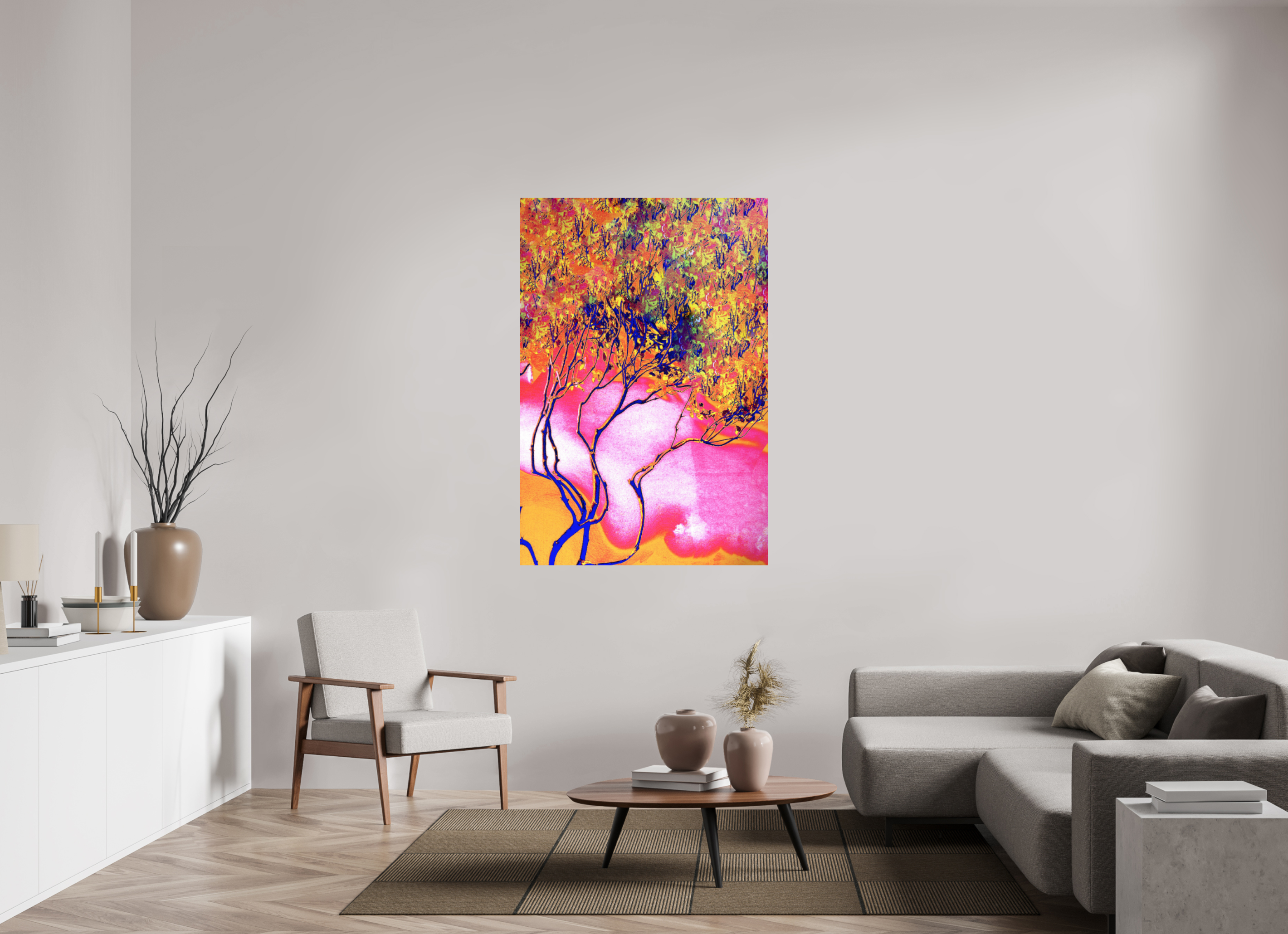 40 x 59.2″, Fine Art Print Burning Bush