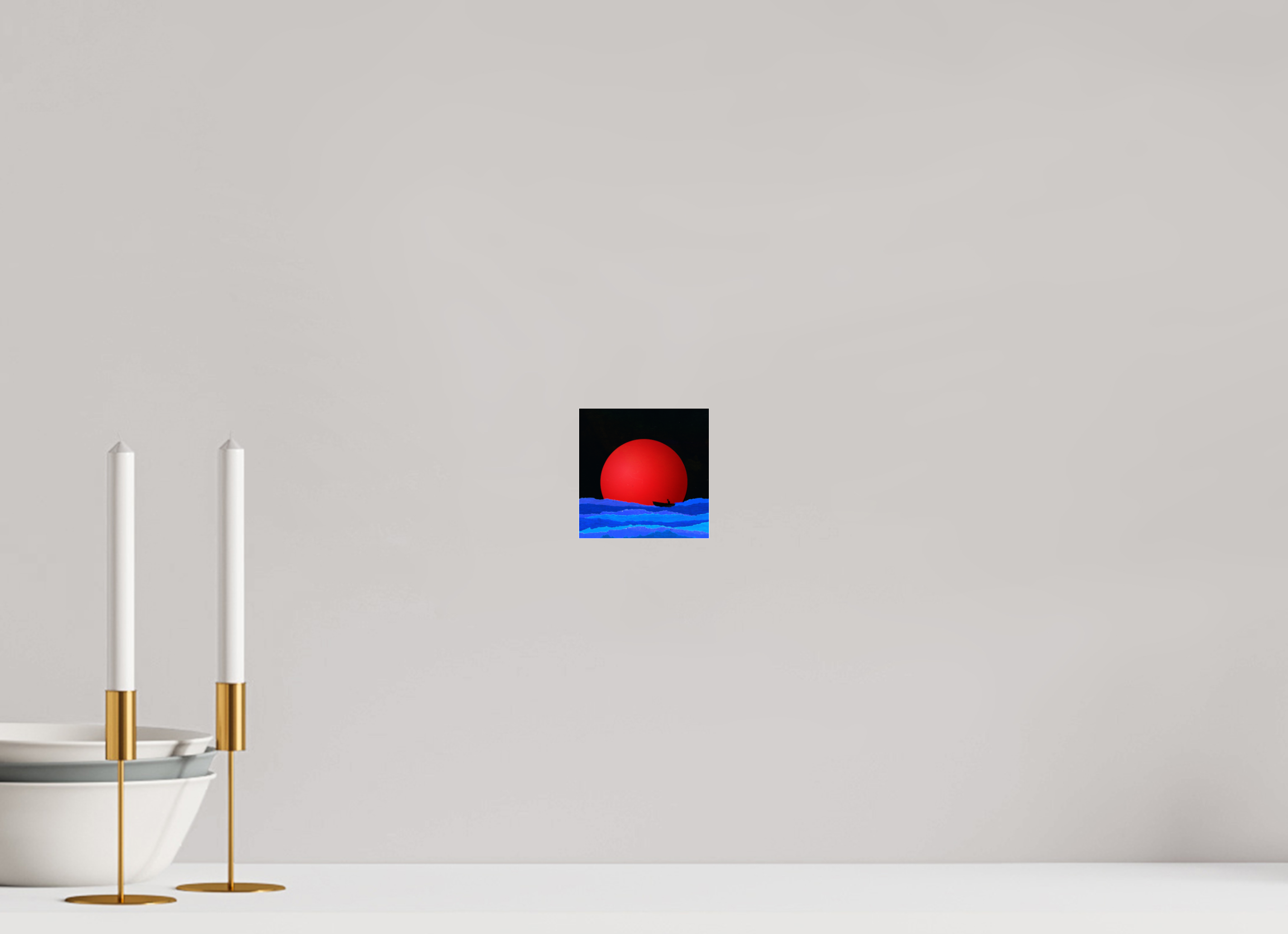 4 x 4″, Photo Print Under Acrylic Glass Hope!