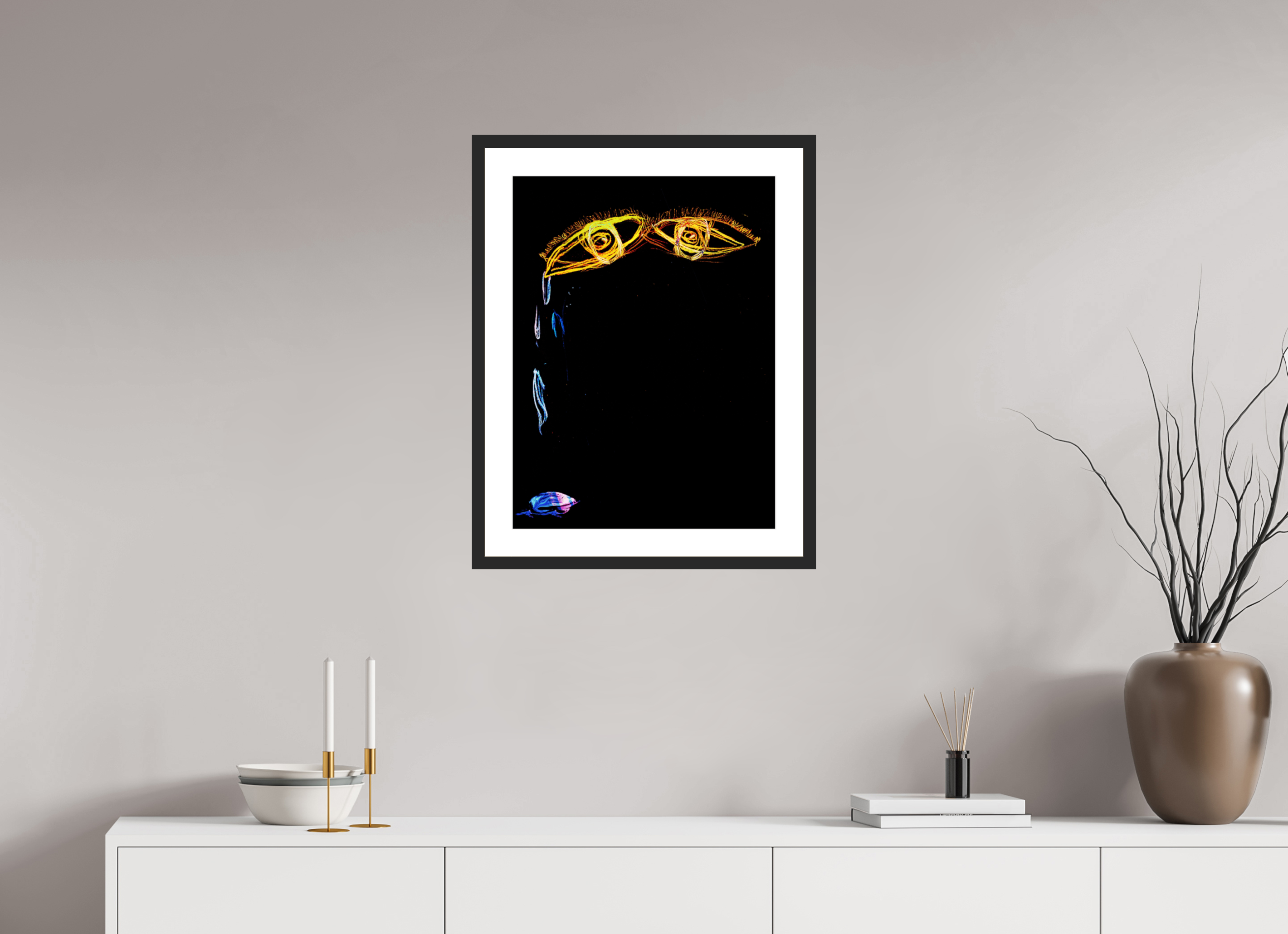 18 x 24″, Fuji Crystal Archive Print Framed (Black) Taking