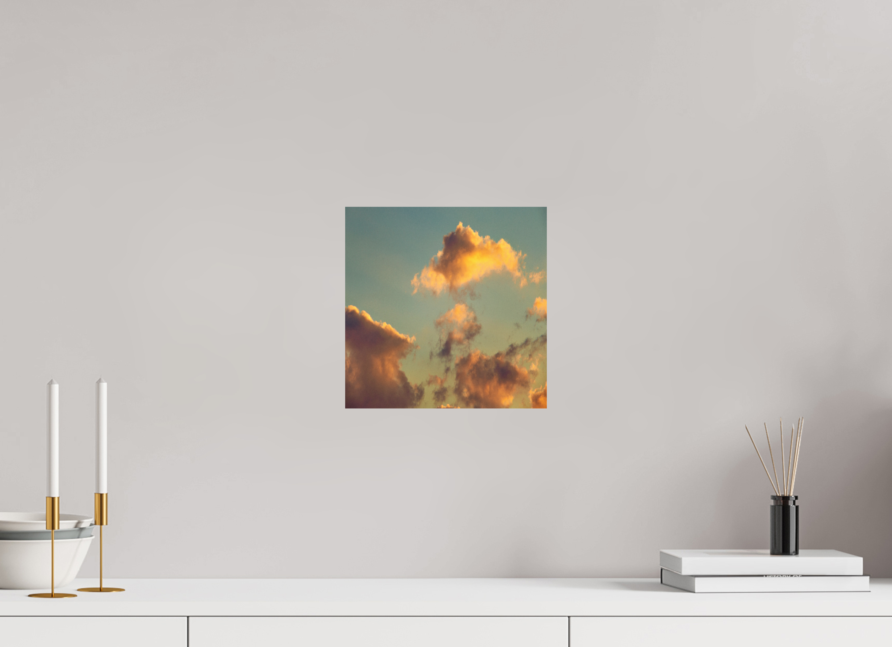 10 x 10″, Direct Print on Forex "Golden Hour"