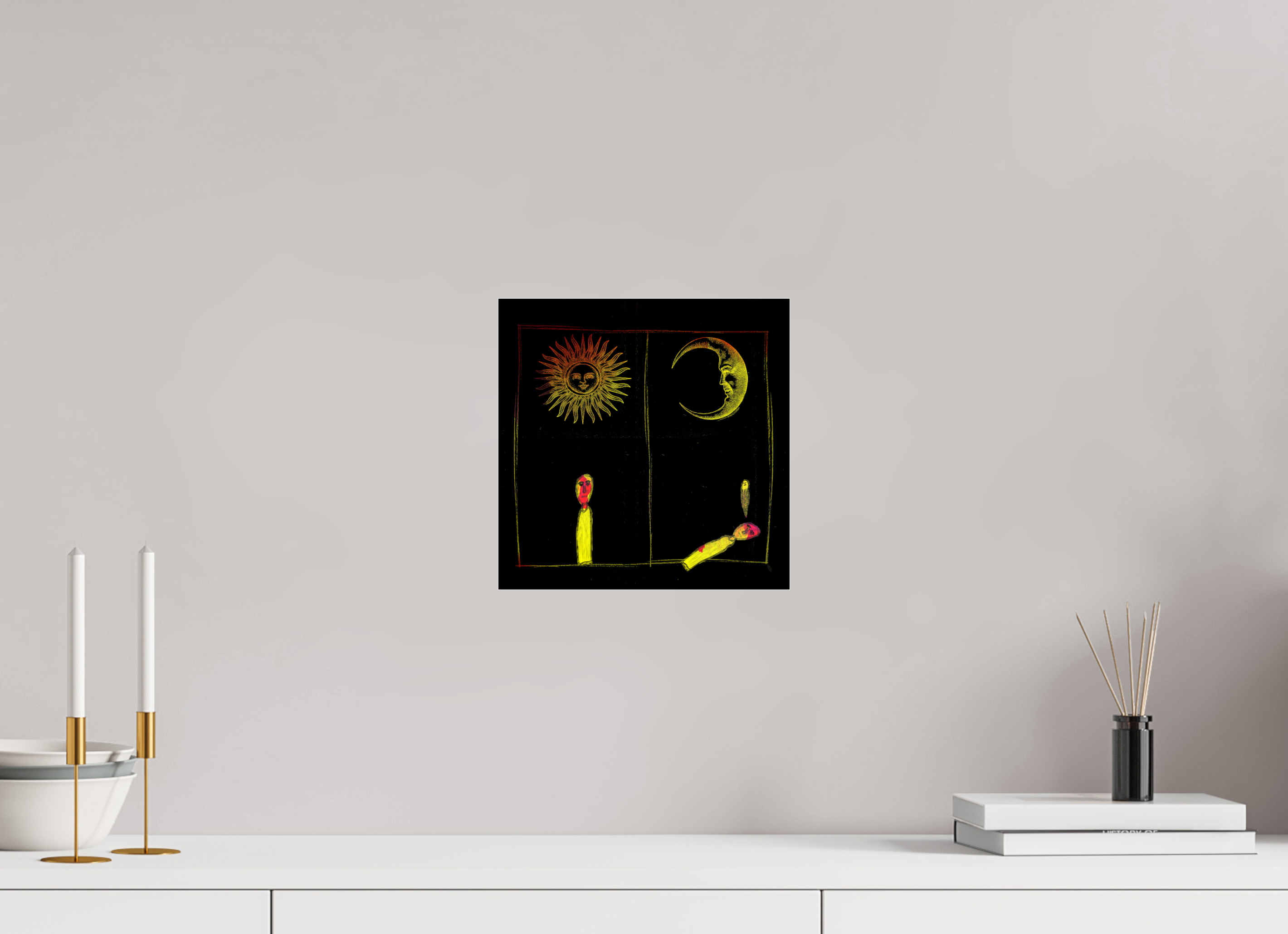 10 x 10″, Photo Print Under Acrylic Glass Life Cycle