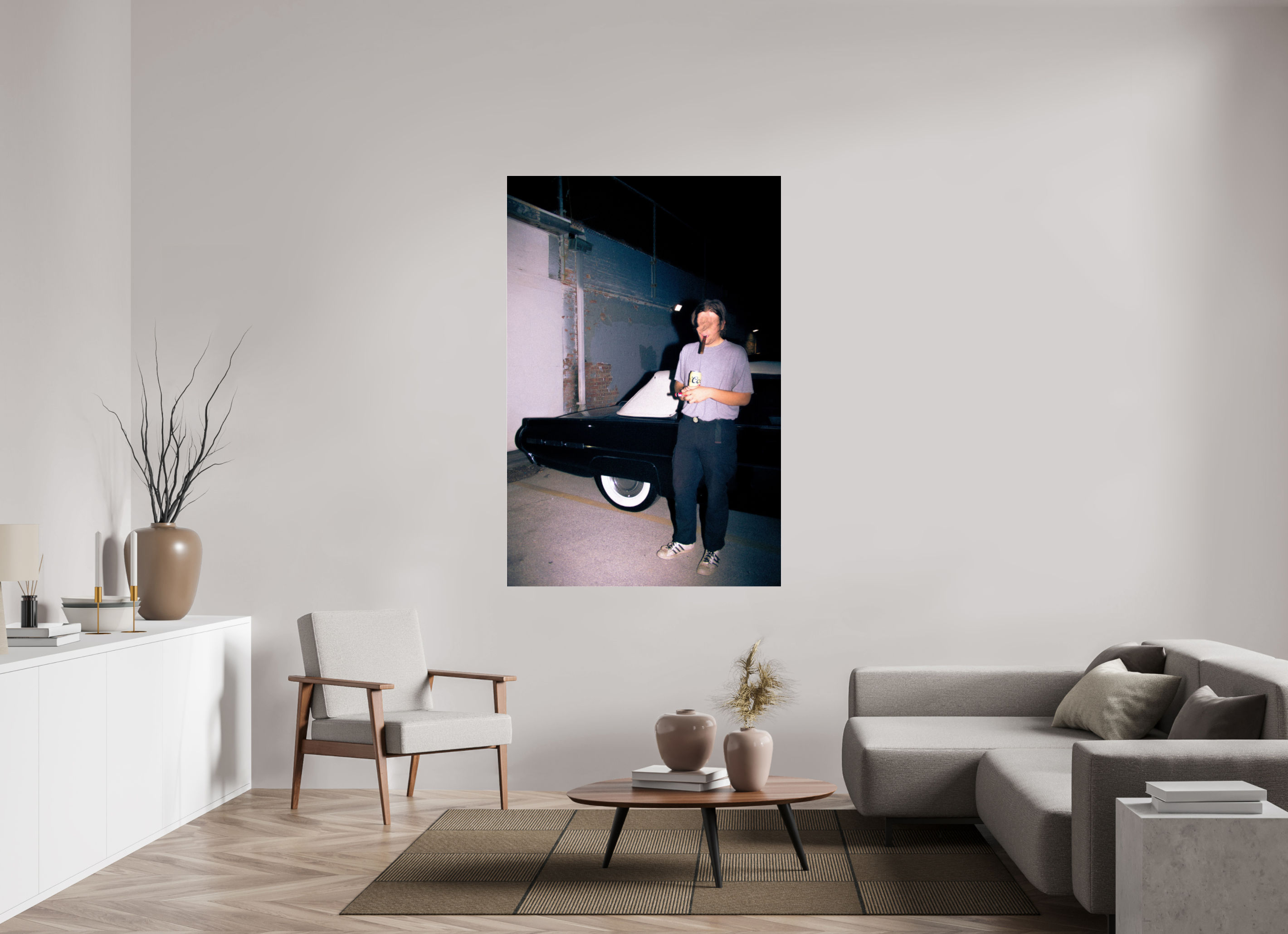 44 x 66″, Photo Print Under Acrylic Glass 1800