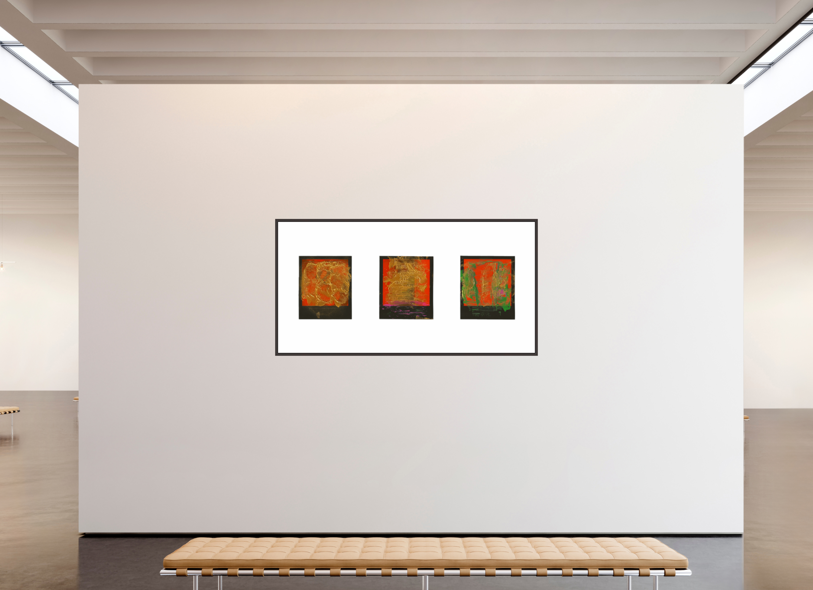 78 x 39″, Floater Frame (Alder Brown) polaroid