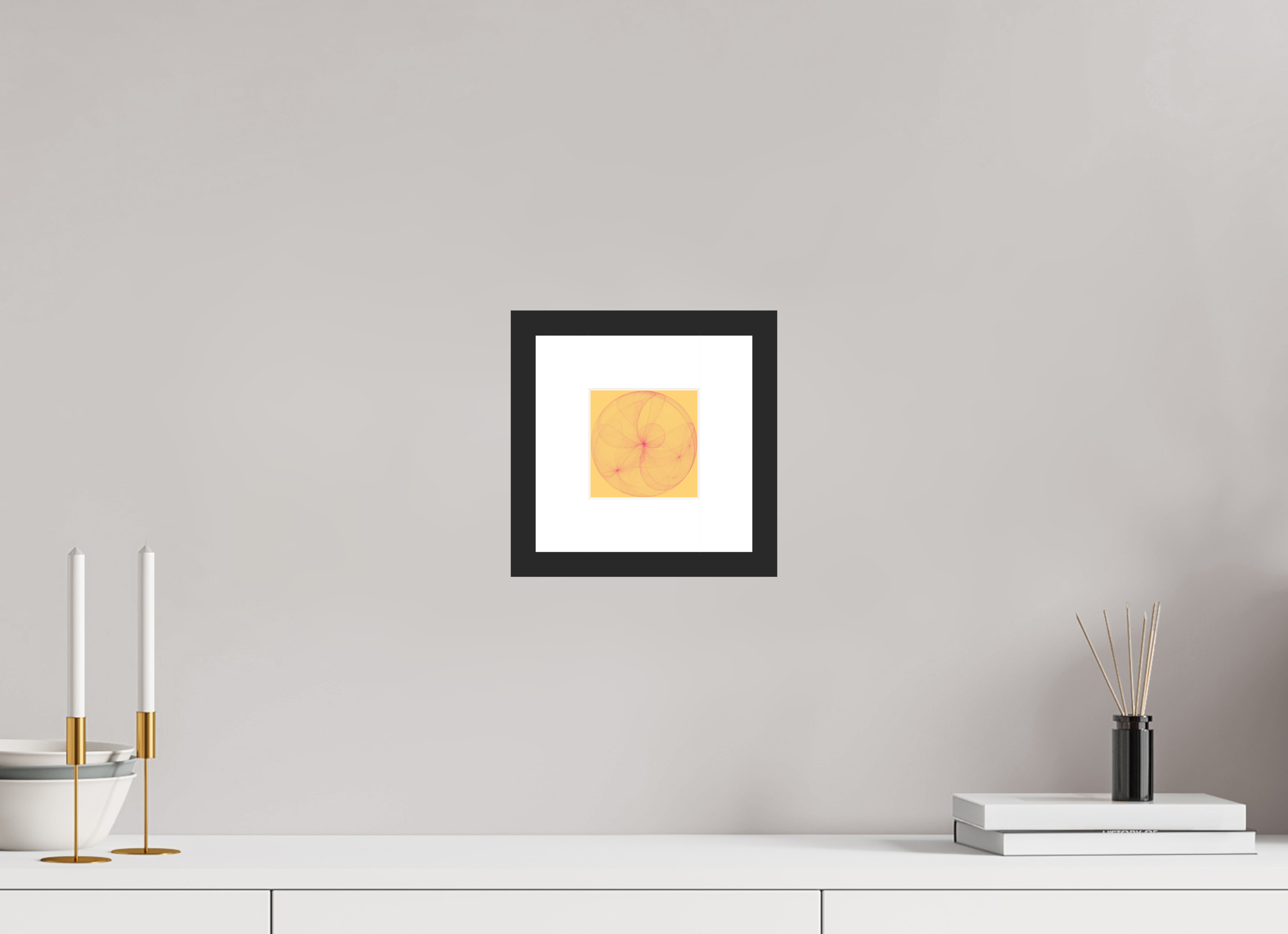 4 x 4″, Fuji Crystal Archive Print Framed (Black) Dionyza