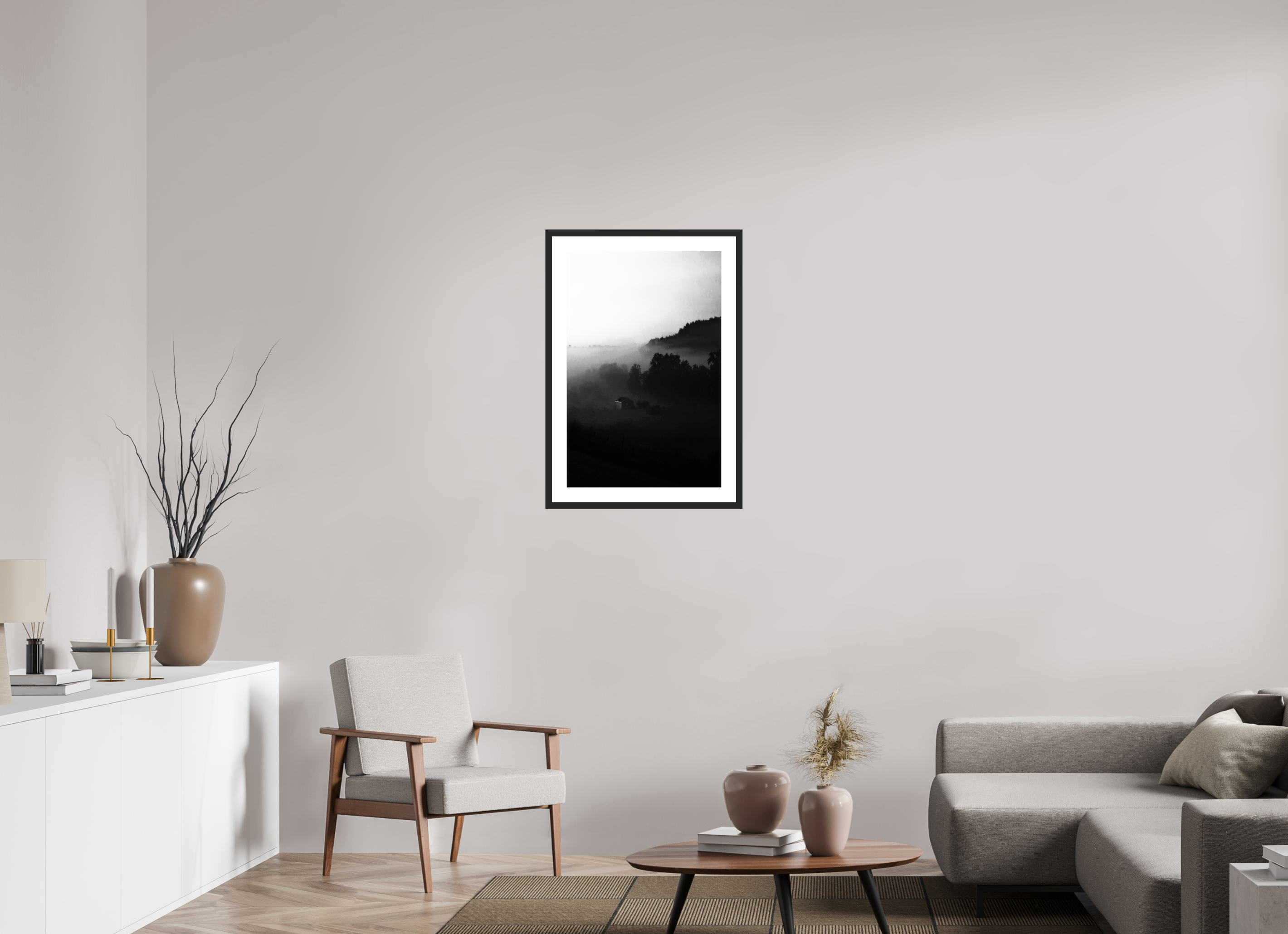 20 x 30.4″, Fuji Crystal Archive Print Framed (Black) New Camping