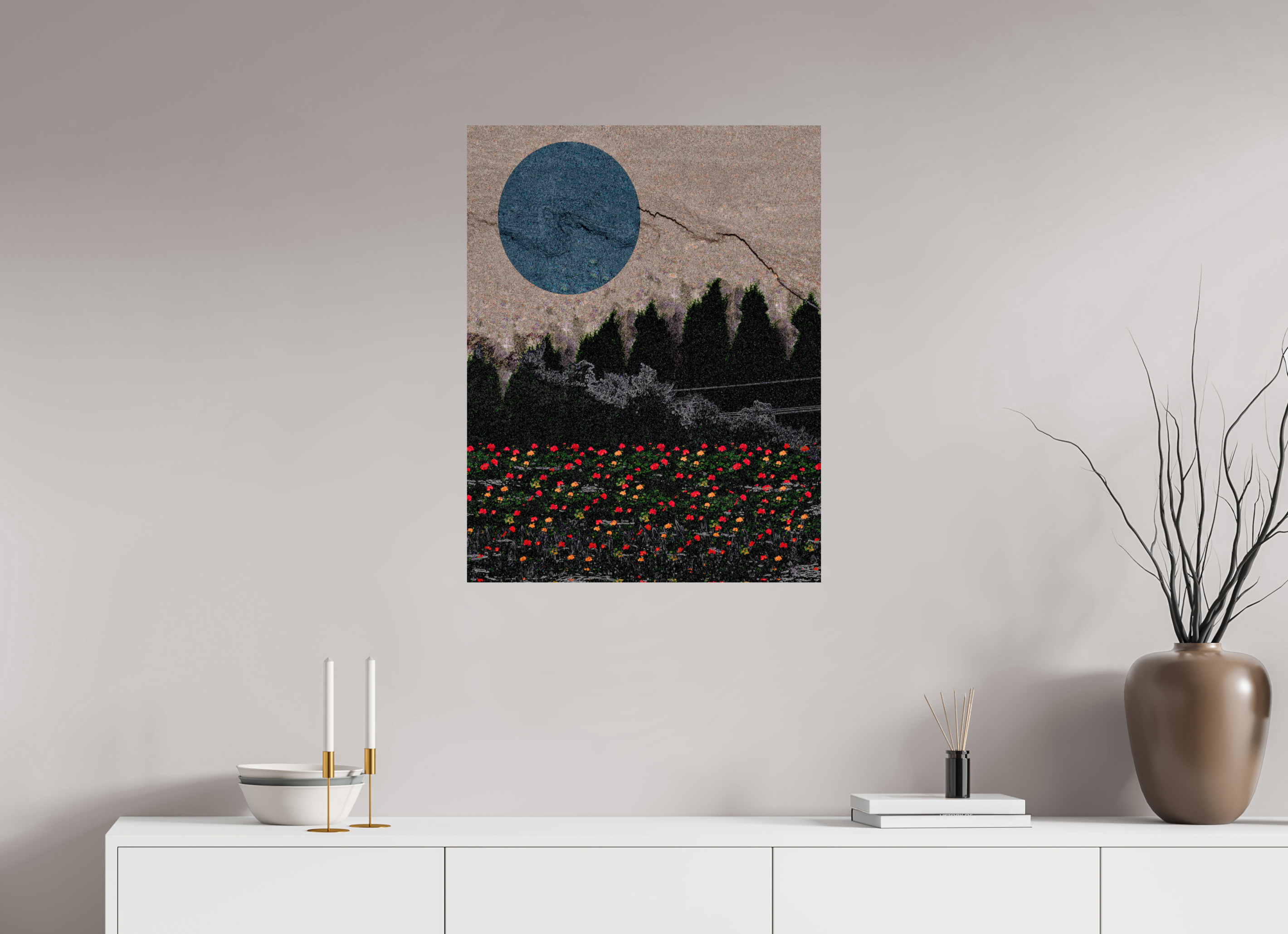 24 x 31″, Fine Art Print garden