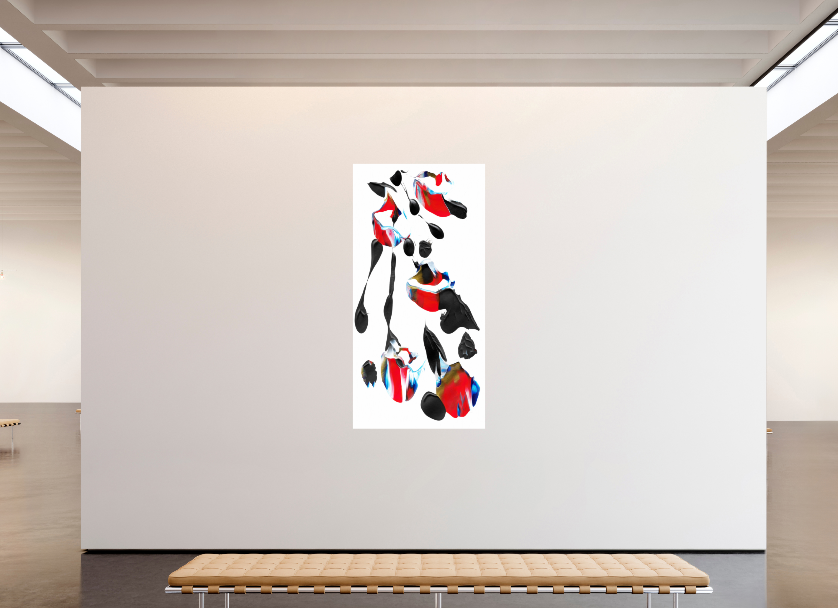 40 x 80″, Fine Art Print Liquified Bouquet
