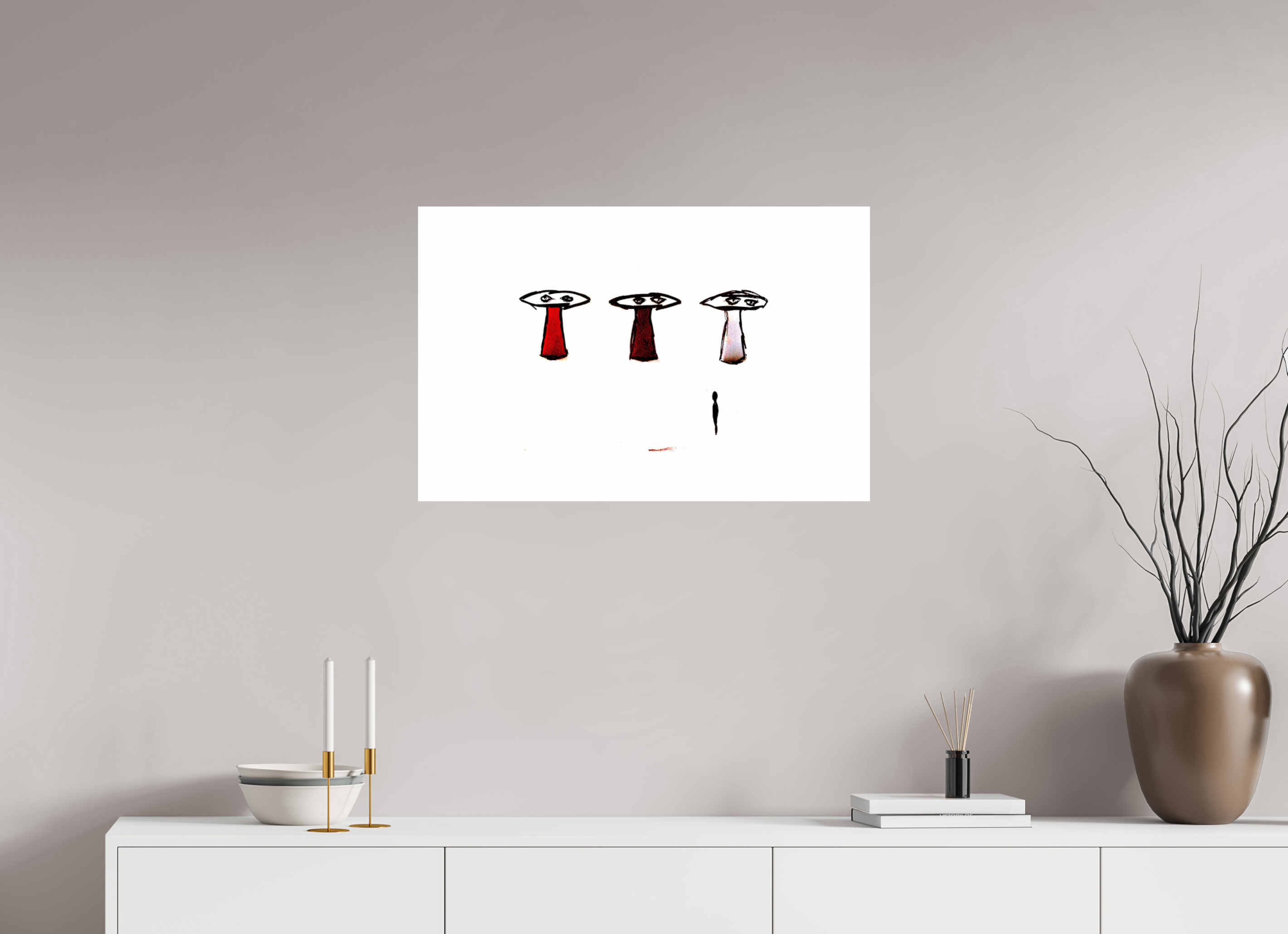 30.7 x 20″, Fine Art Print Powers