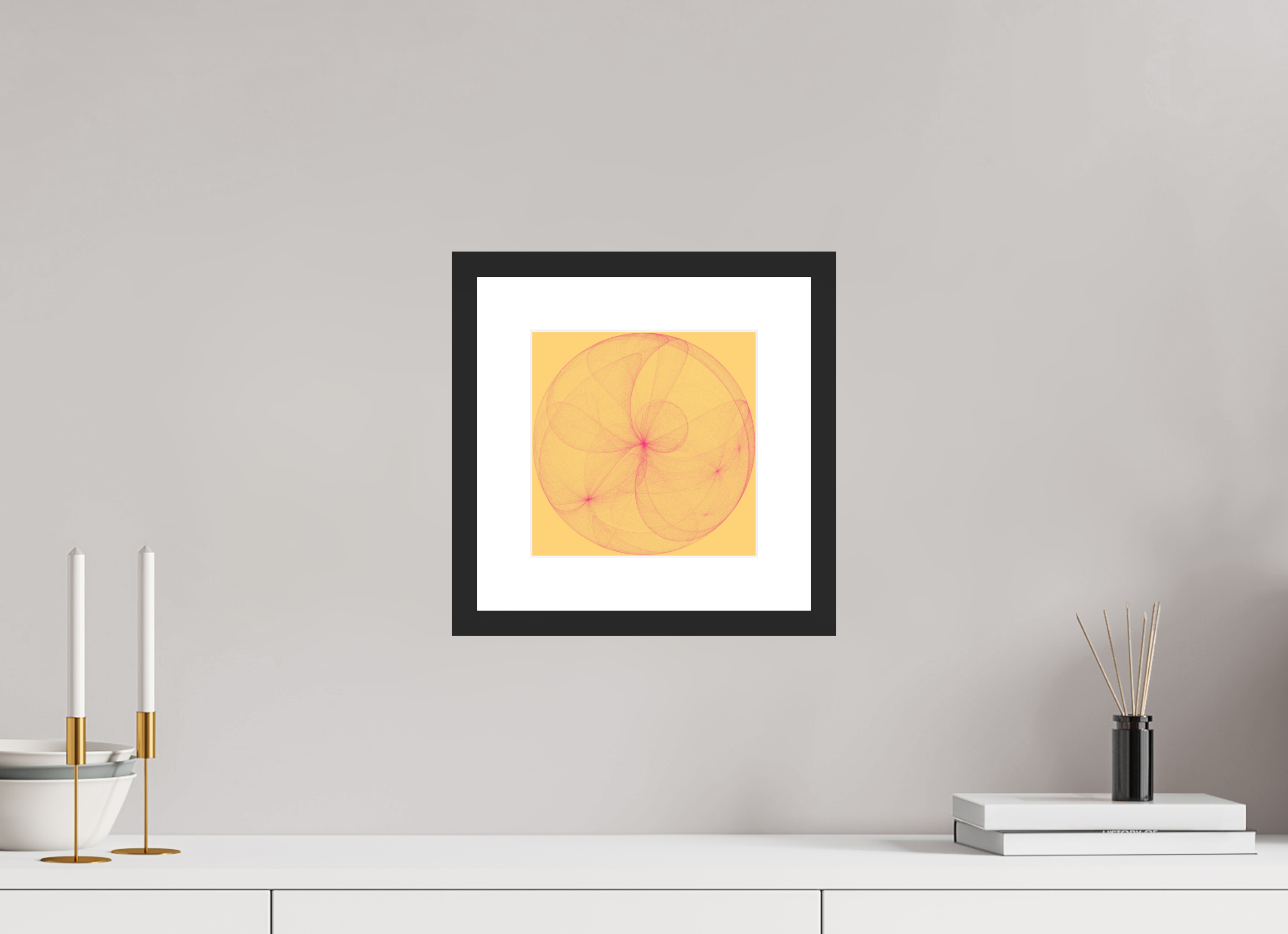 8 x 8″, Fuji Crystal Archive Print Framed (Black) Dionyza