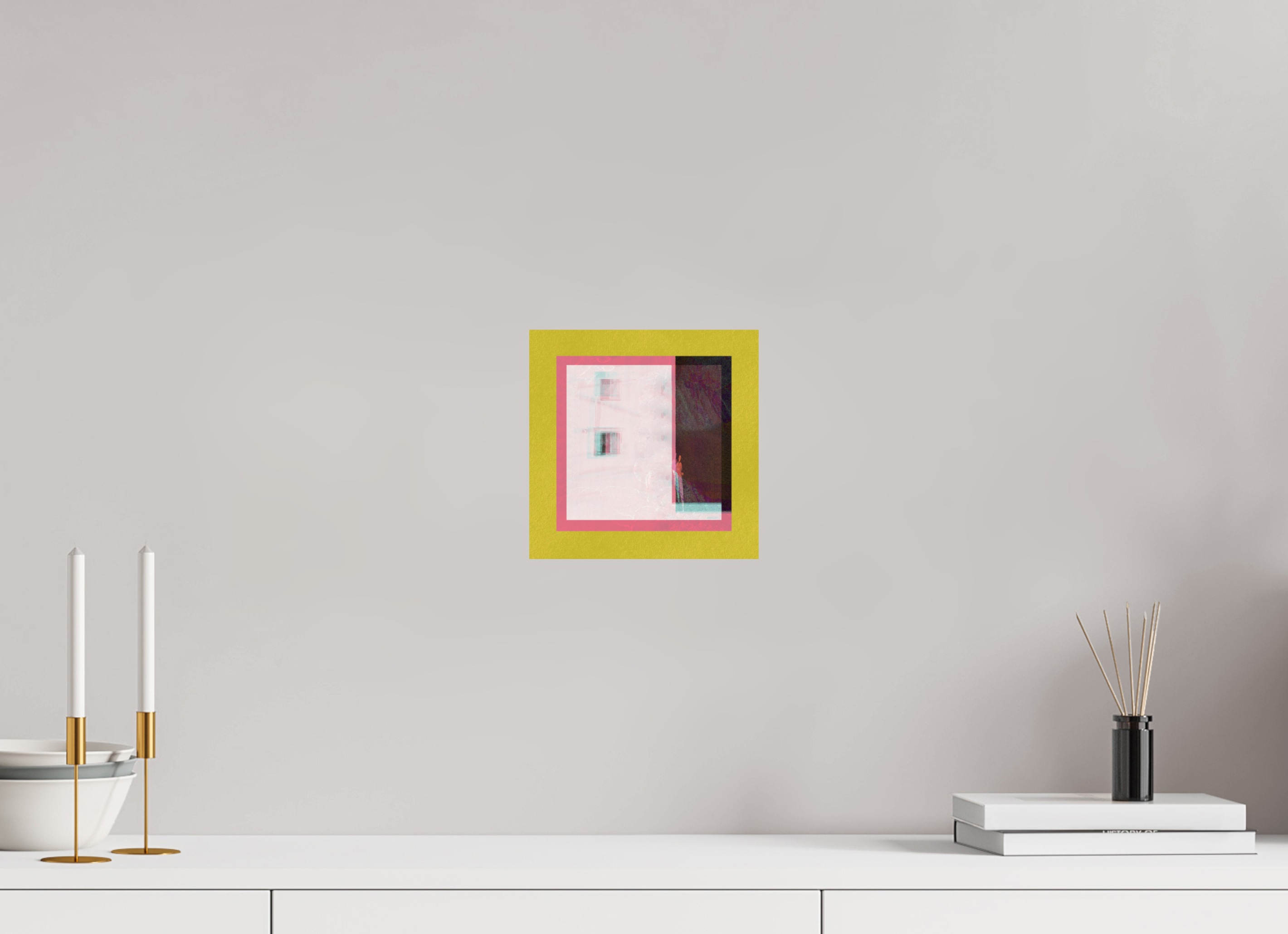 8 x 8″, Fine Art Print Corner Store