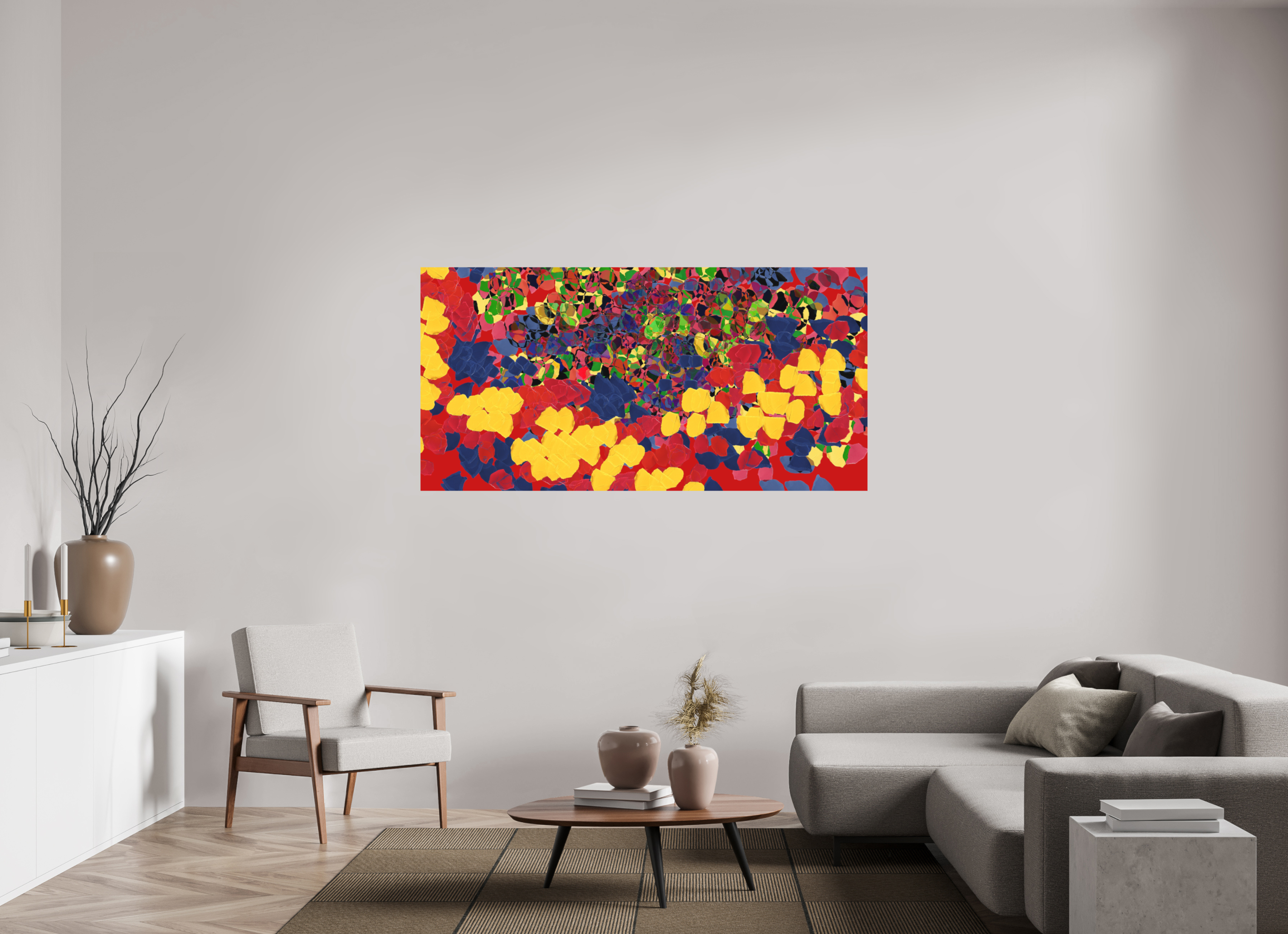 70 x 35″, Direct Print on Forex layer