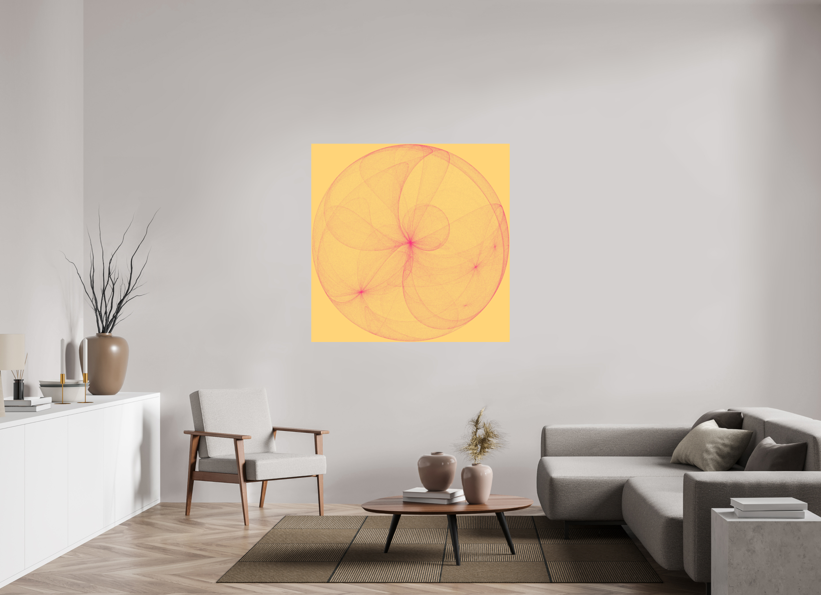 50 x 50″, Direct Print on Forex Dionyza
