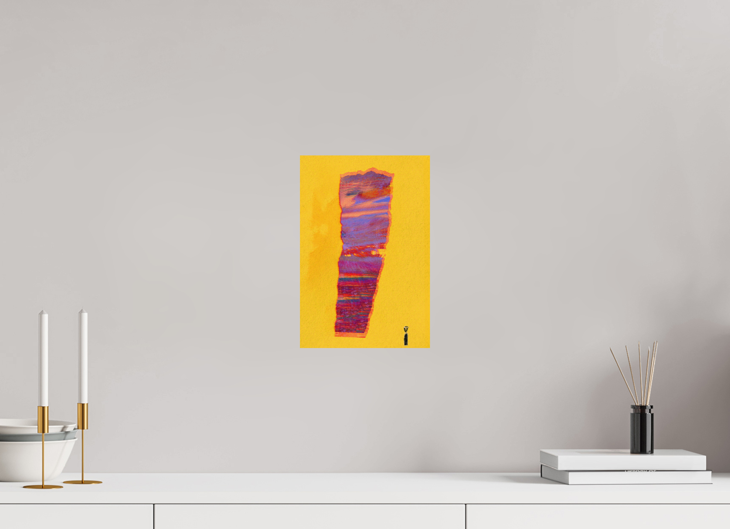 8 x 11.9″, Fine Art Print Torn