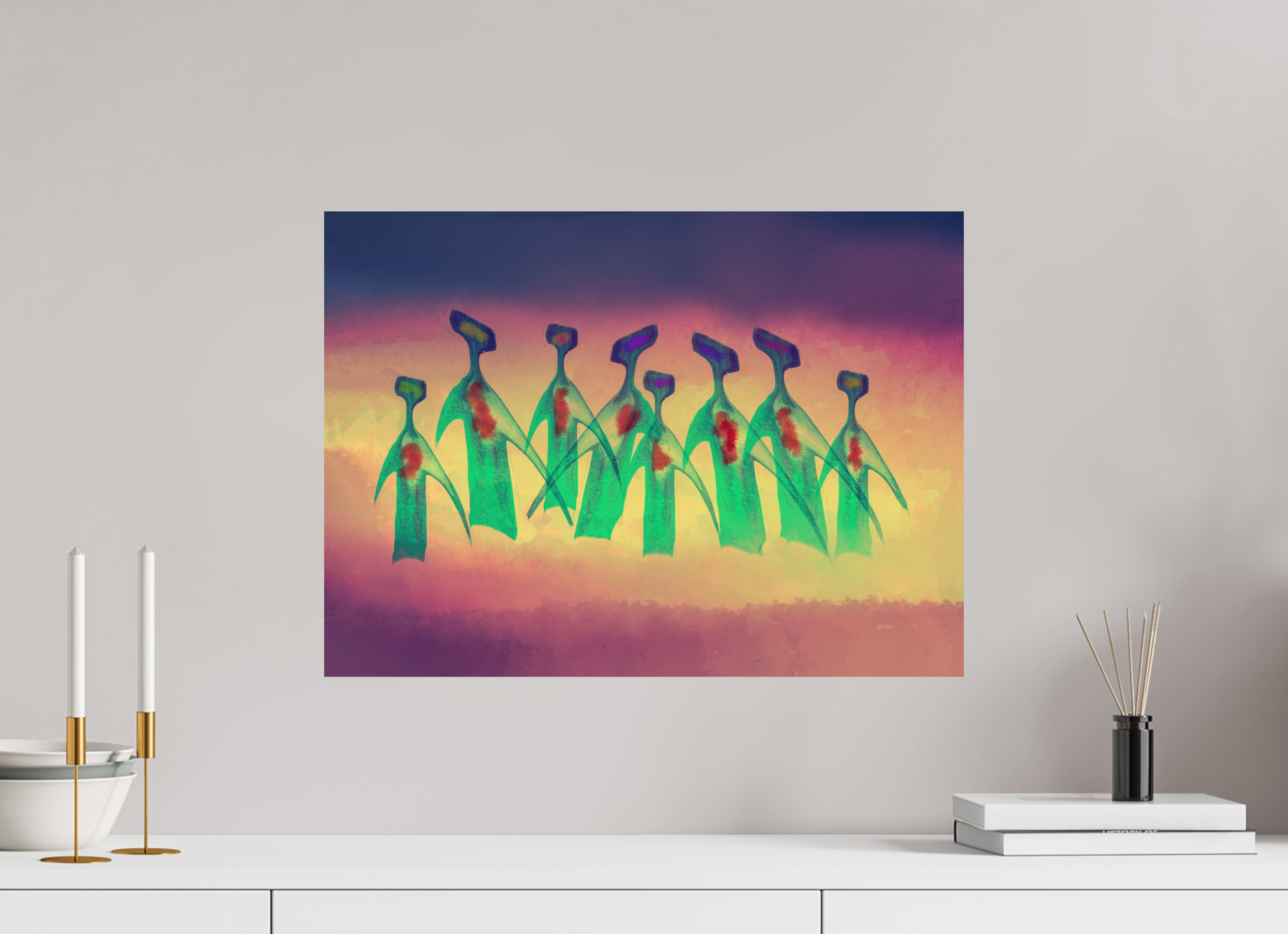 22 x 16″, Direct Print on Forex awe