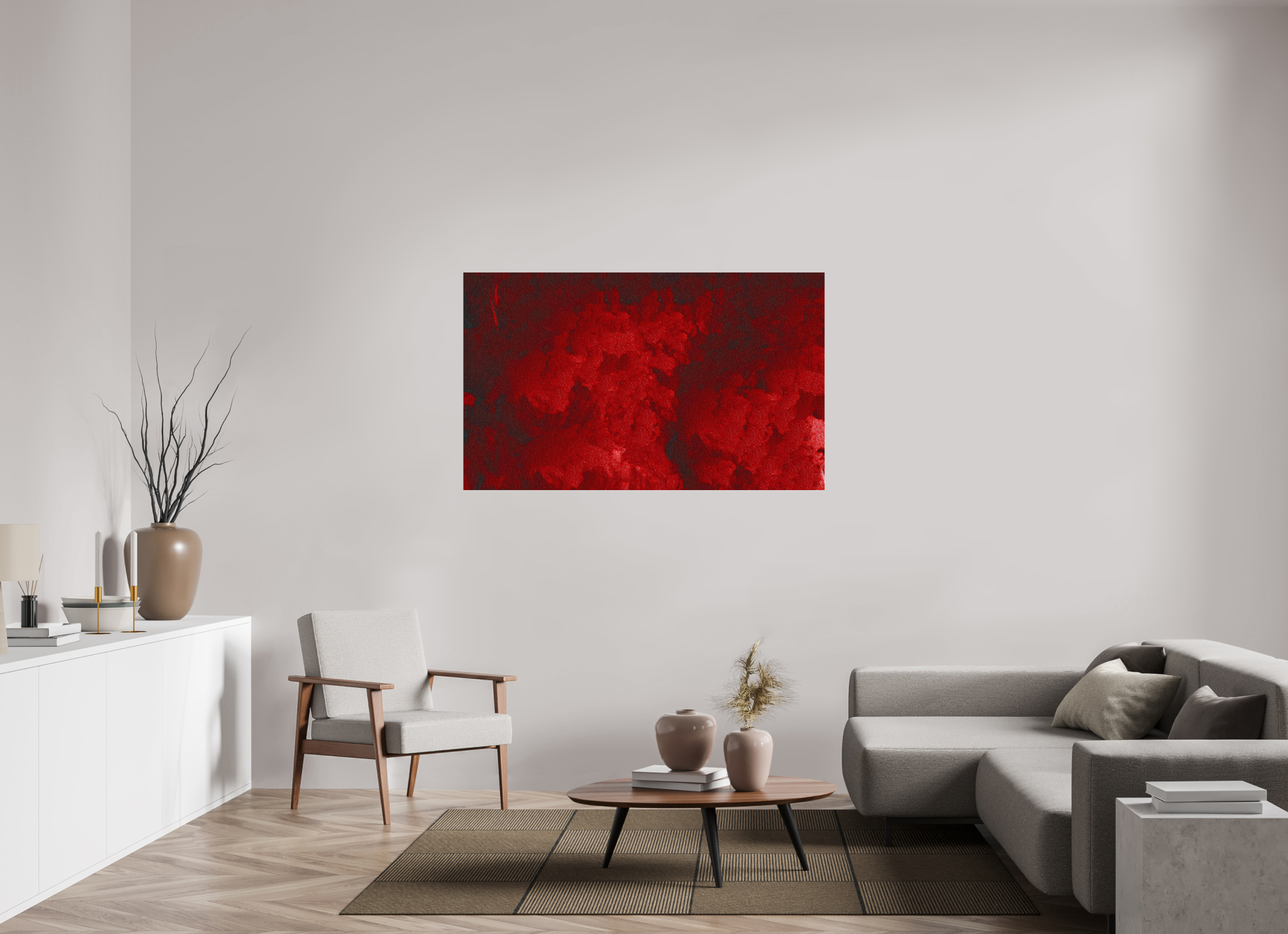 58.1 x 35″, Photo Print Under Acrylic Glass Blood Drive