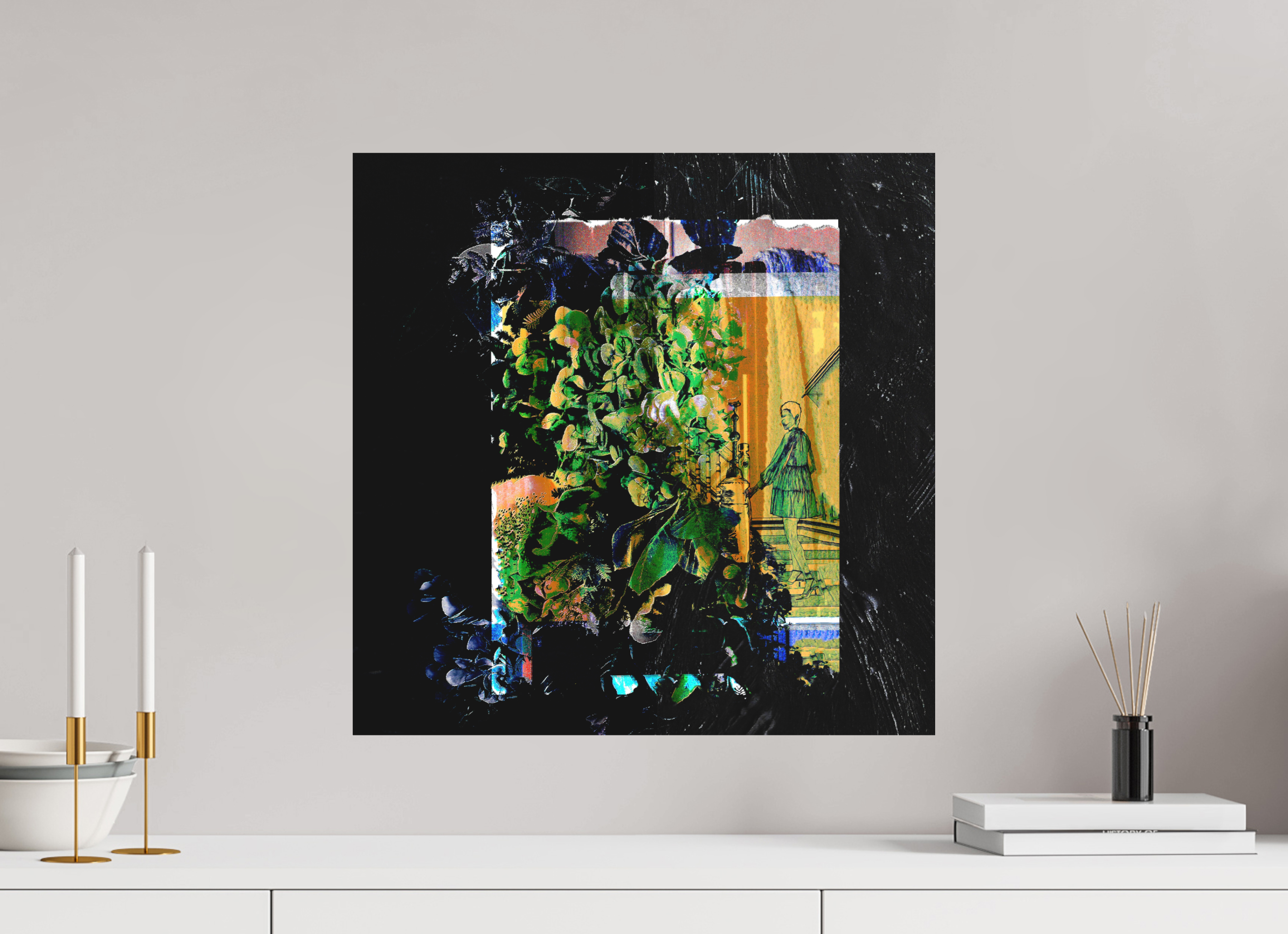 20 x 20″, Direct Print on Forex Imposter Syndrome