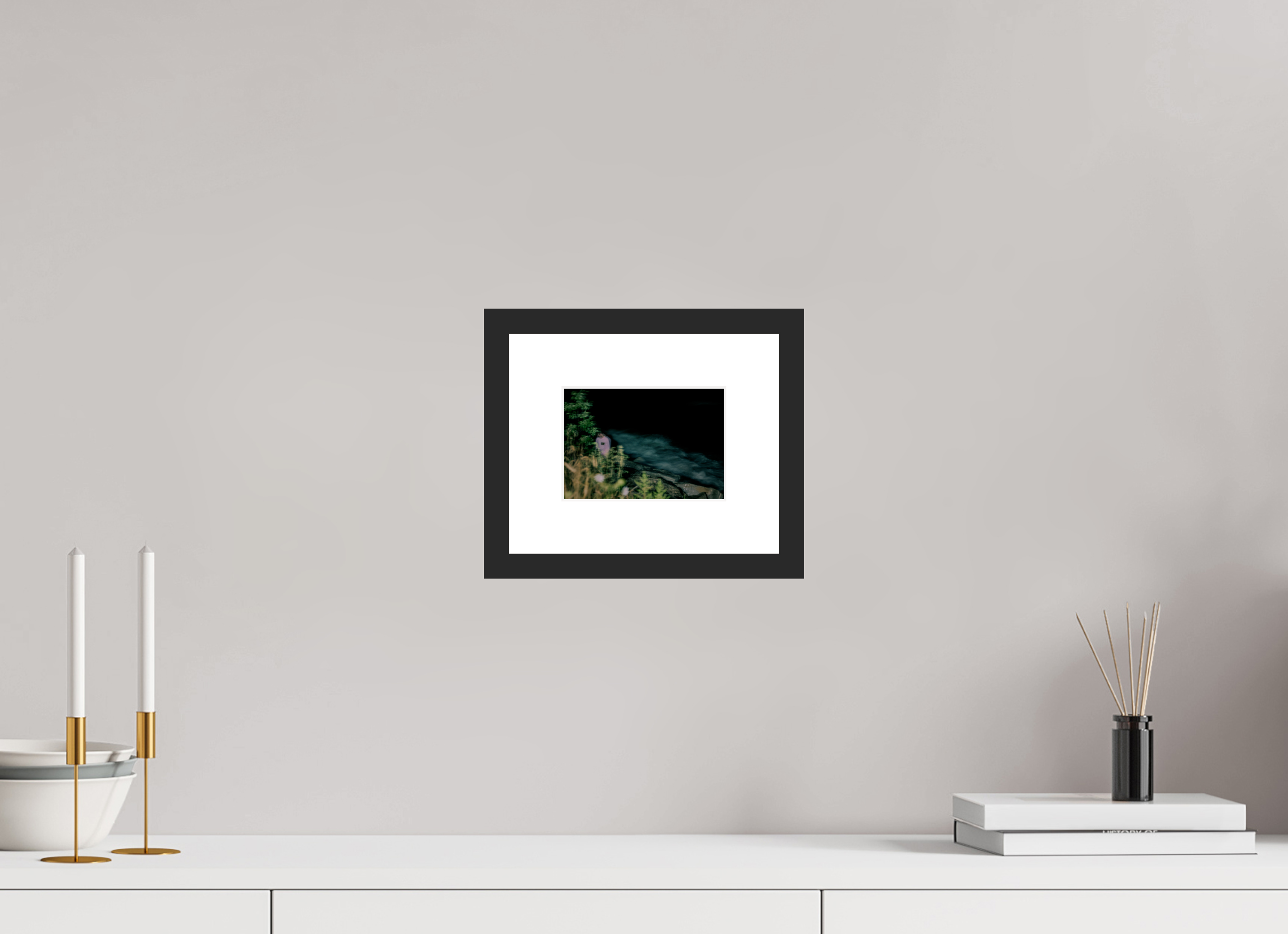 ISO A6 (14,8 x 10,5 cm), Fuji Crystal Archive Print Framed (Black) Conjuring