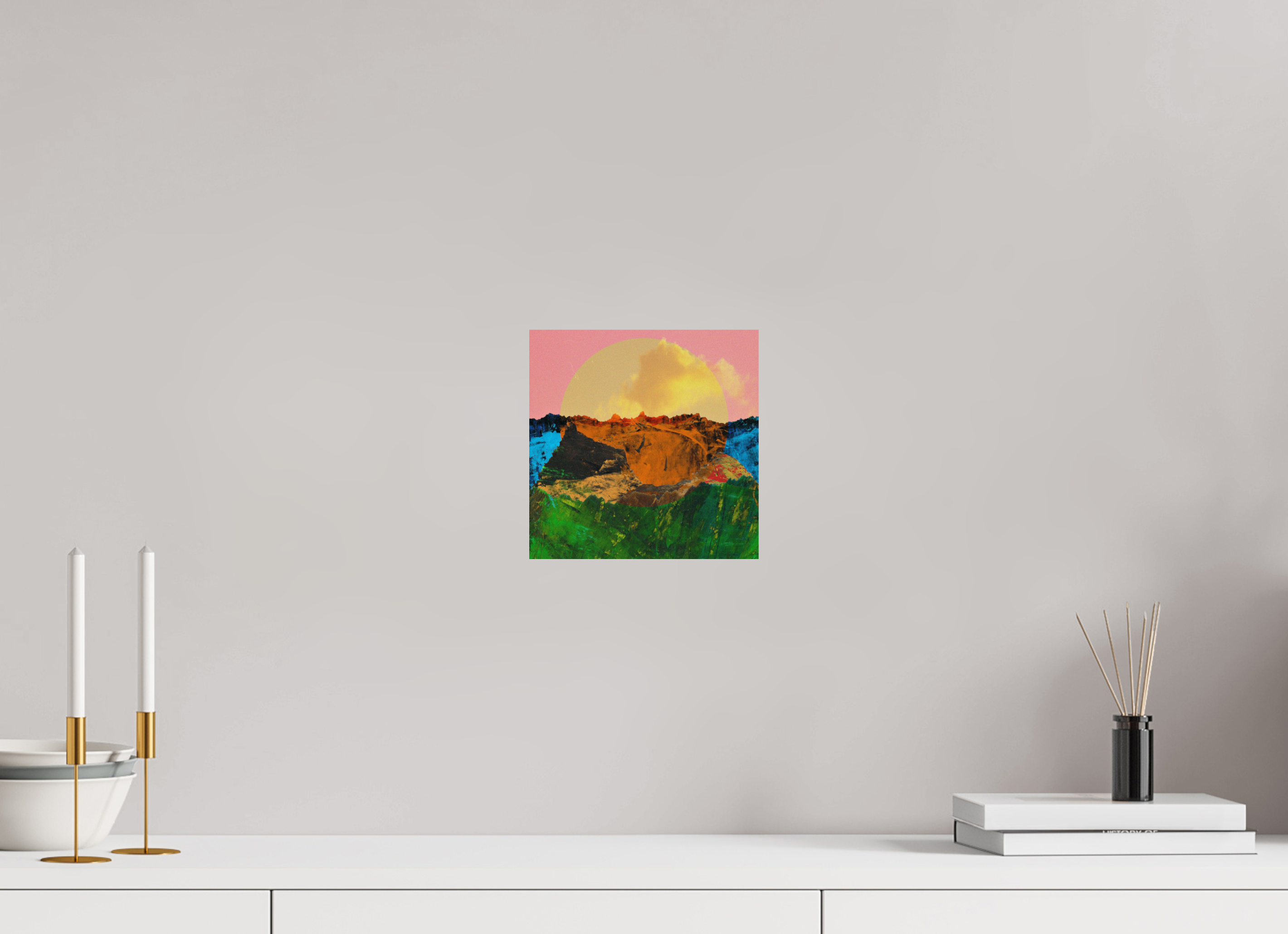 8 x 8″, Fine Art Print Canyons