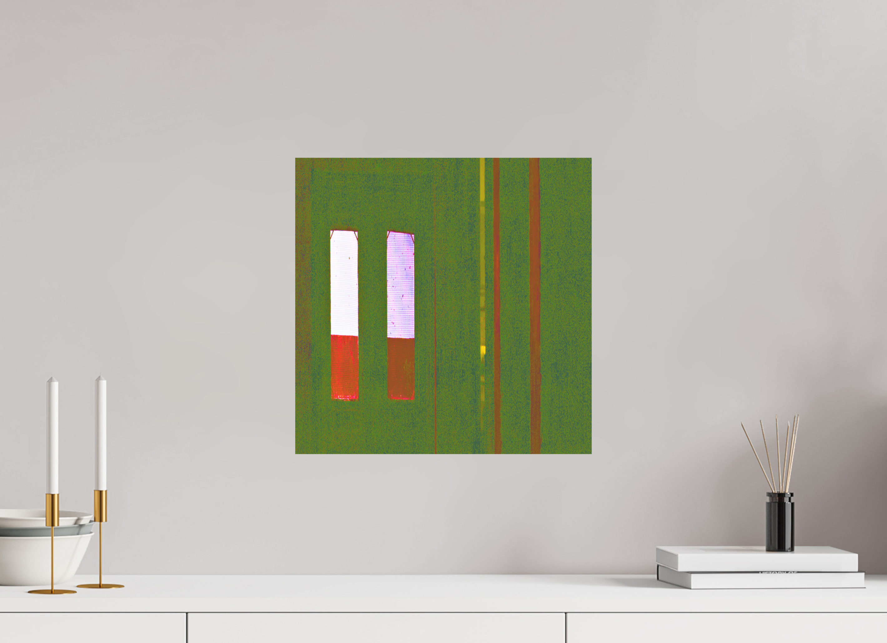 15 x 15″, Fine Art Print Cigarettes