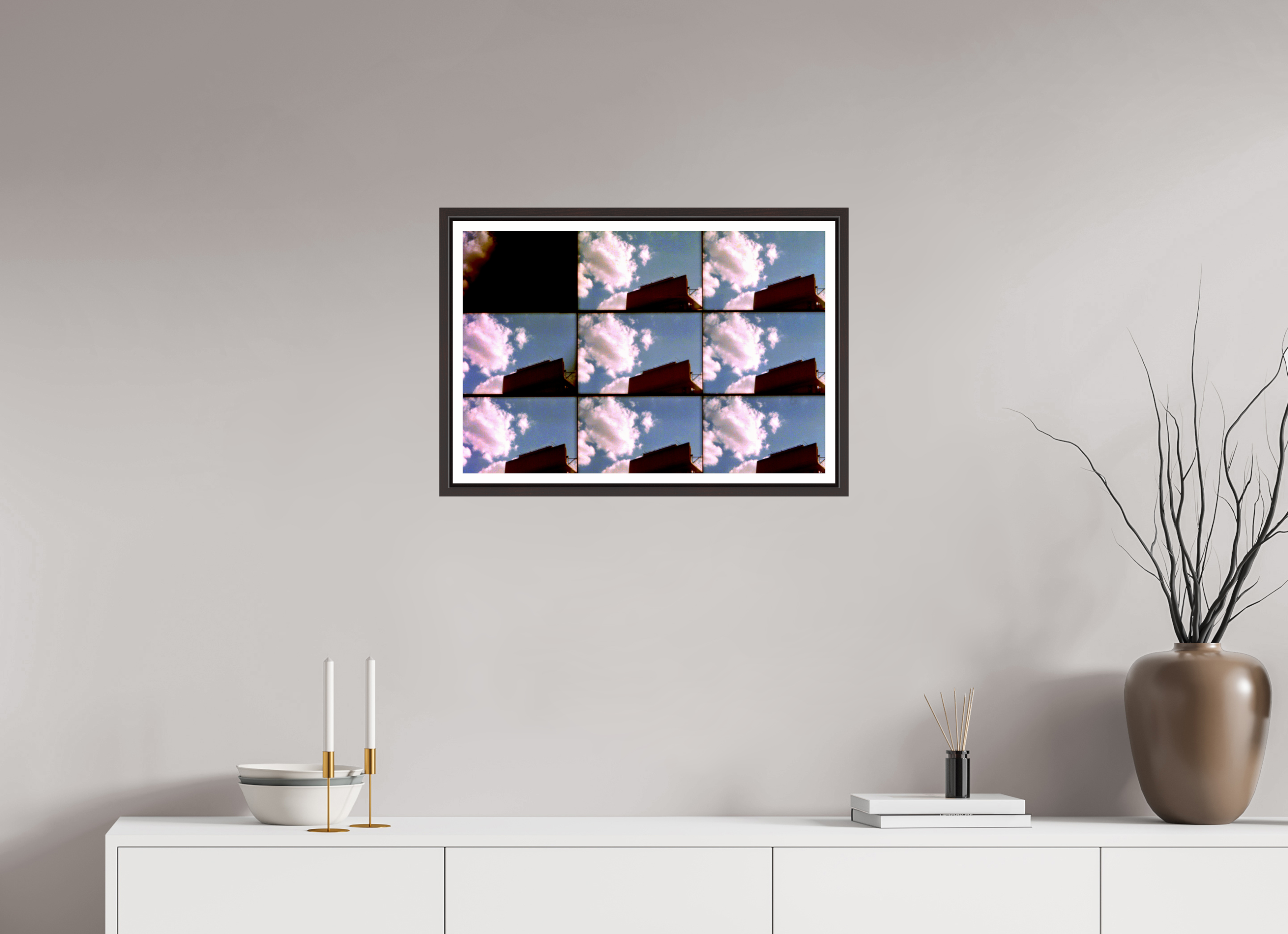 24 x 16″, Floater Frame (Alder Brown) Buy & Sell
